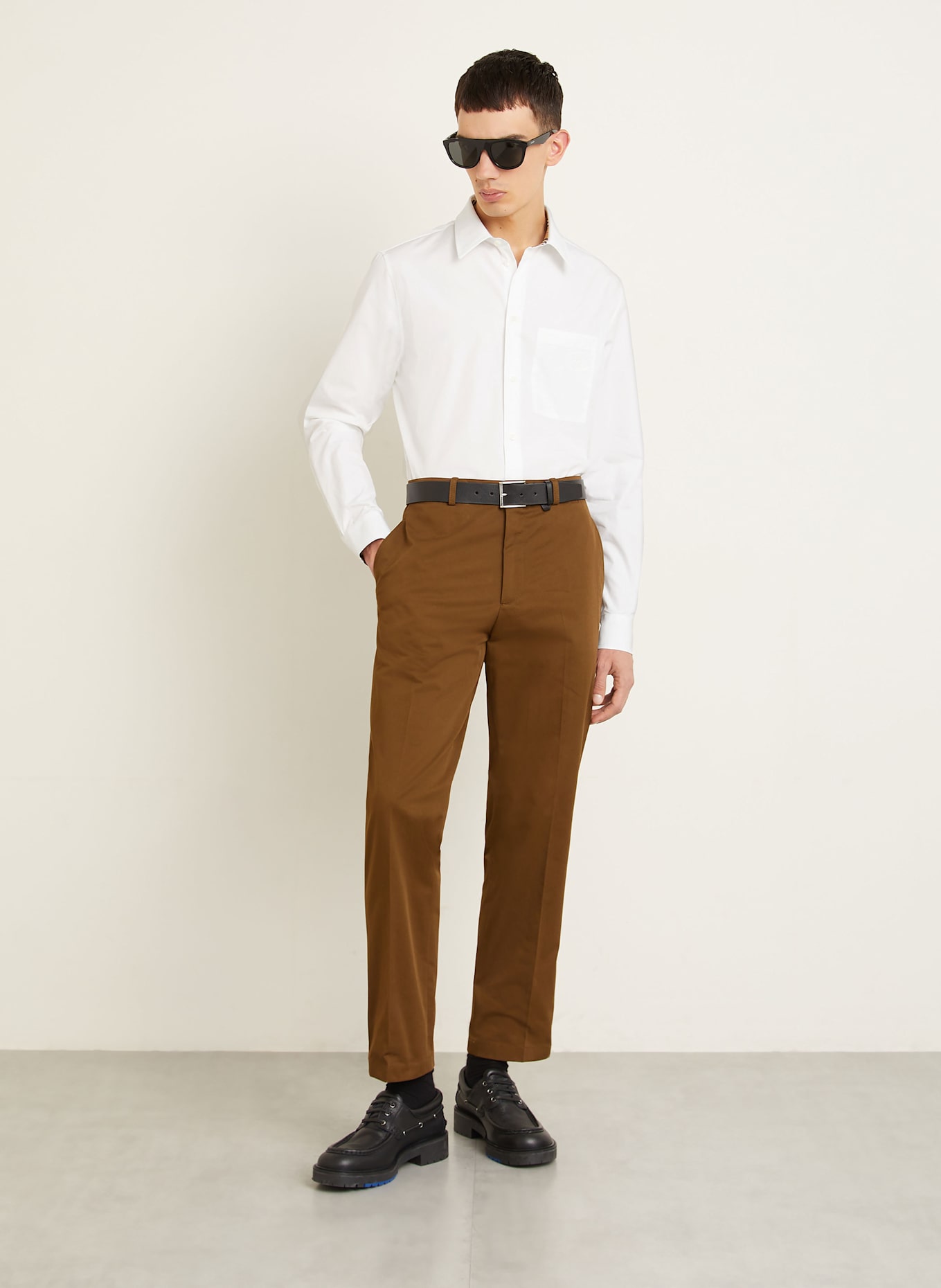 BURBERRY Košile Regular Fit: BÍLÁ