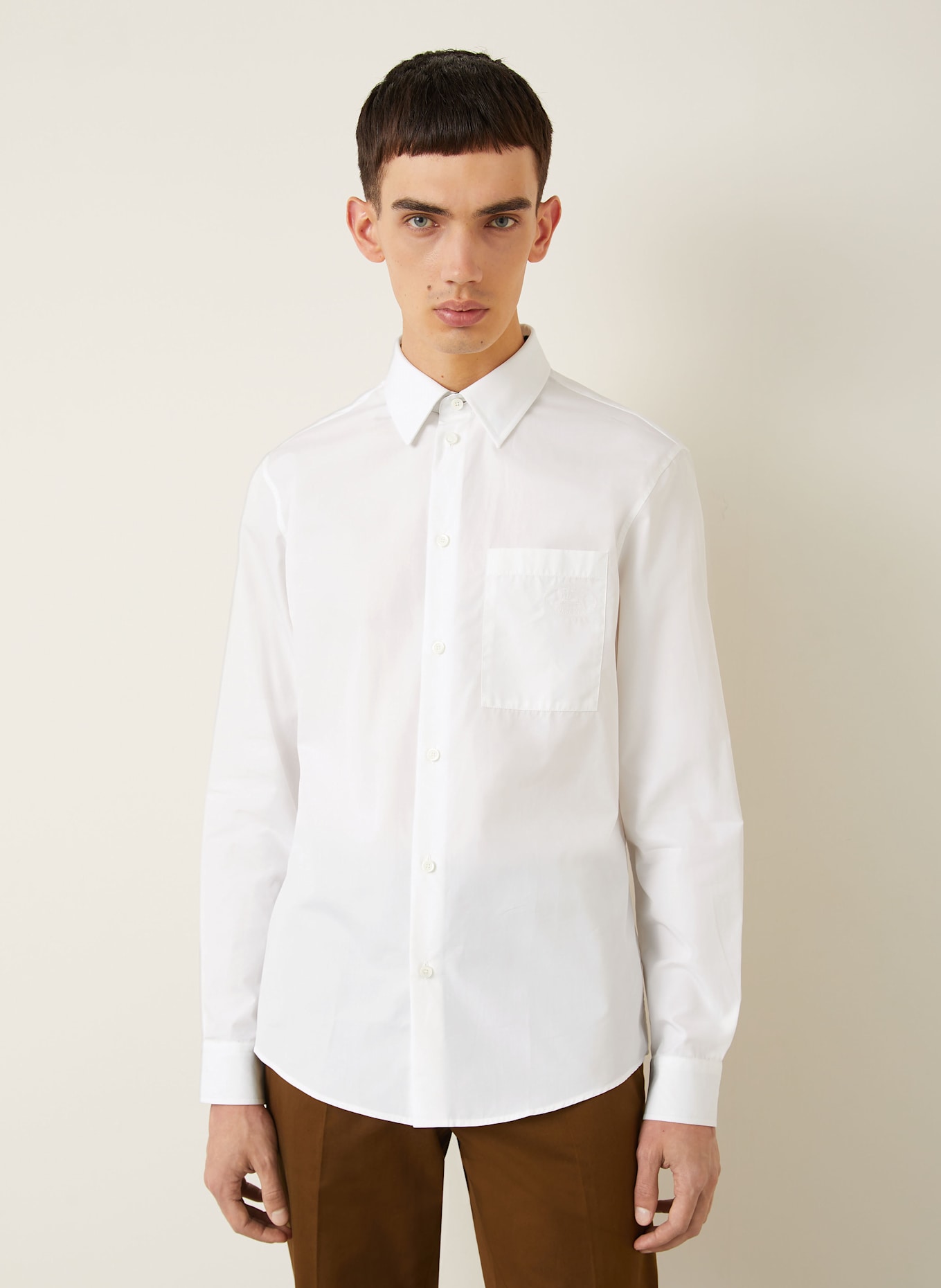 BURBERRY Košile Regular Fit: BÍLÁ
