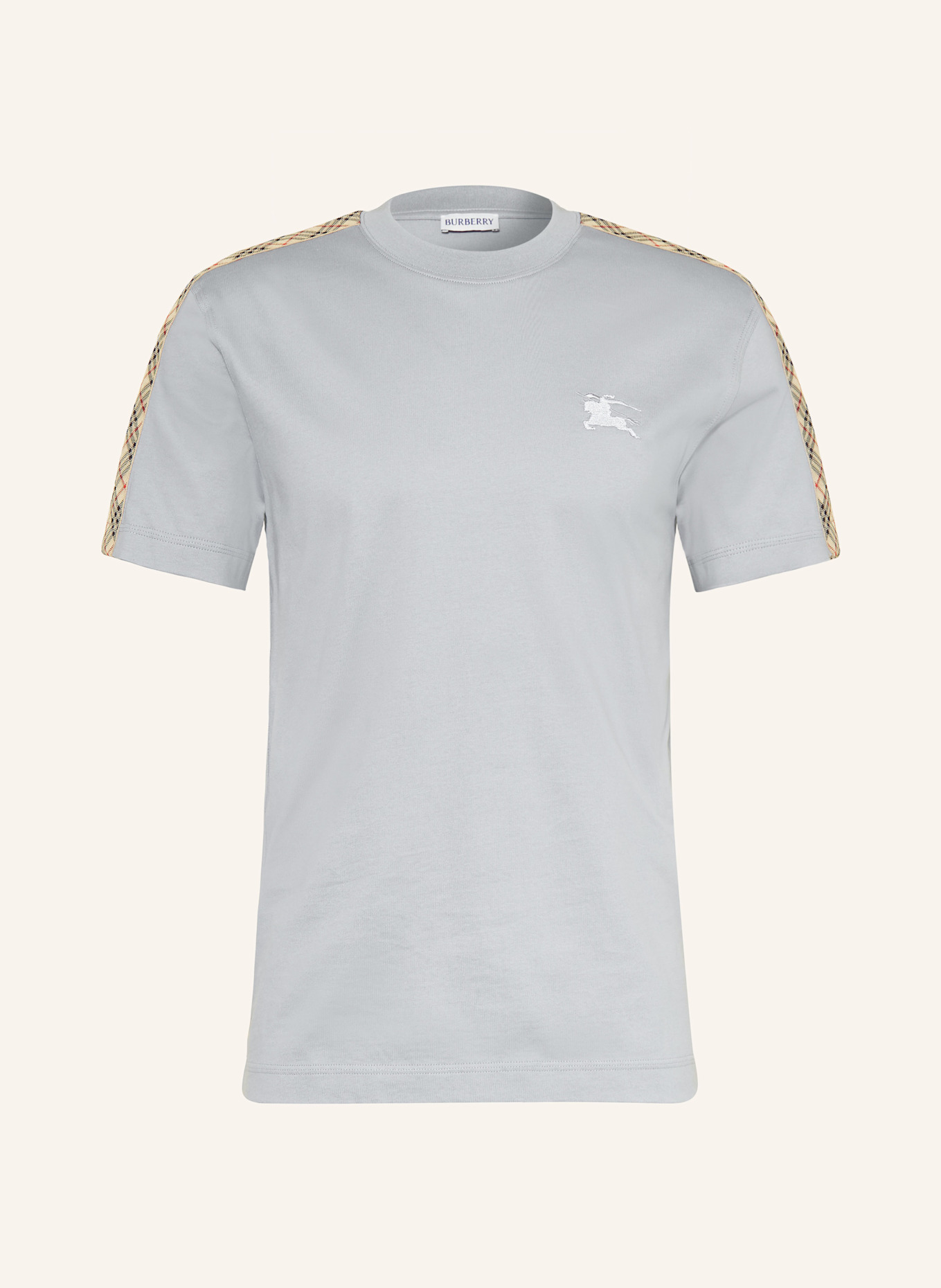 BURBERRY T-shirt: JASNONIEBIESKI/ BEŻOWY
