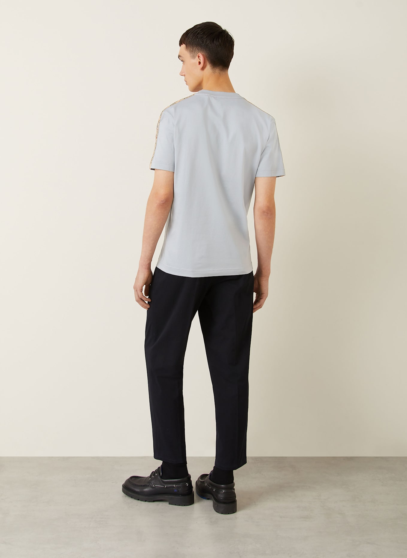 BURBERRY T-shirt: JASNONIEBIESKI/ BEŻOWY