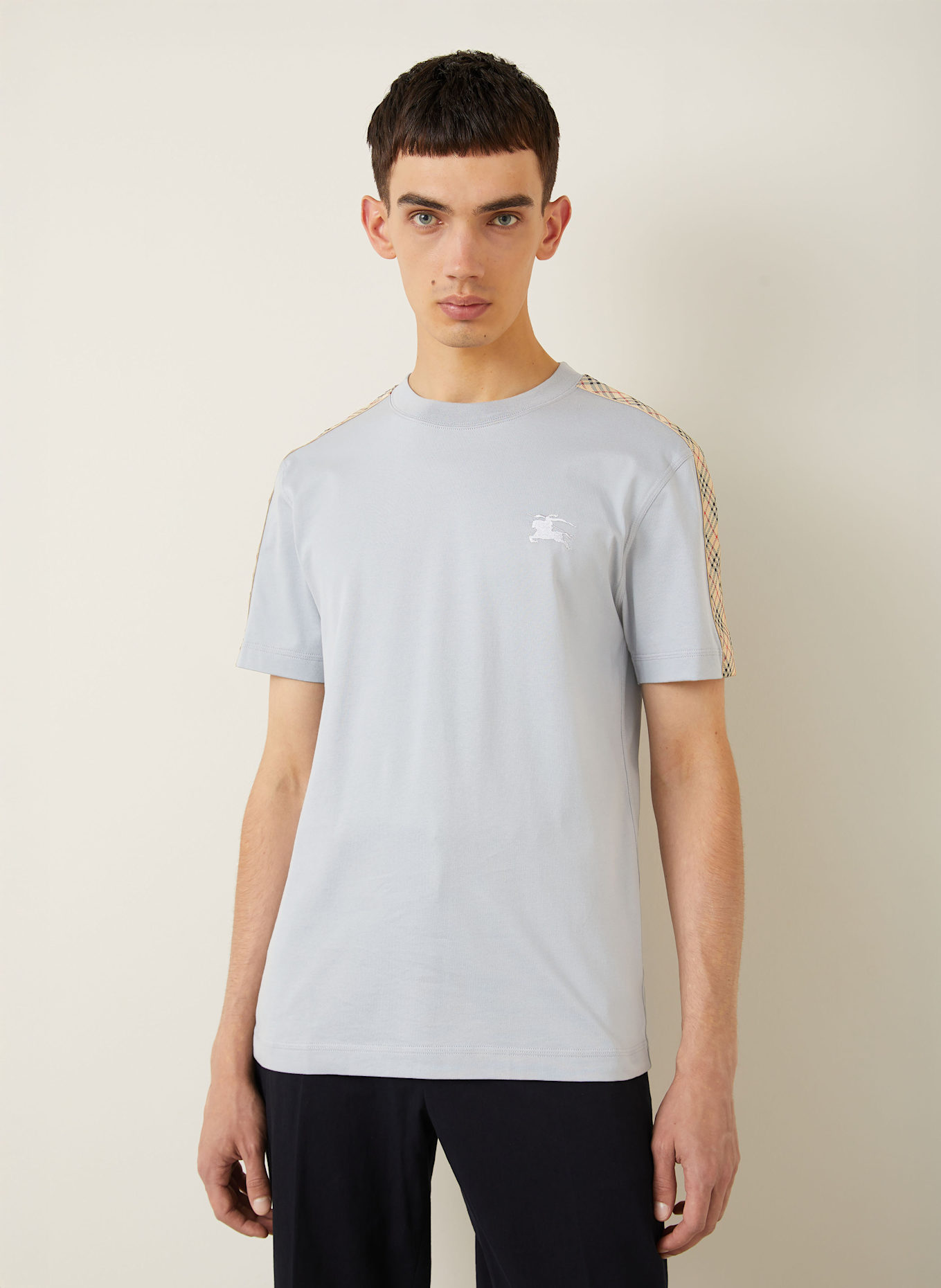 BURBERRY T-shirt: JASNONIEBIESKI/ BEŻOWY