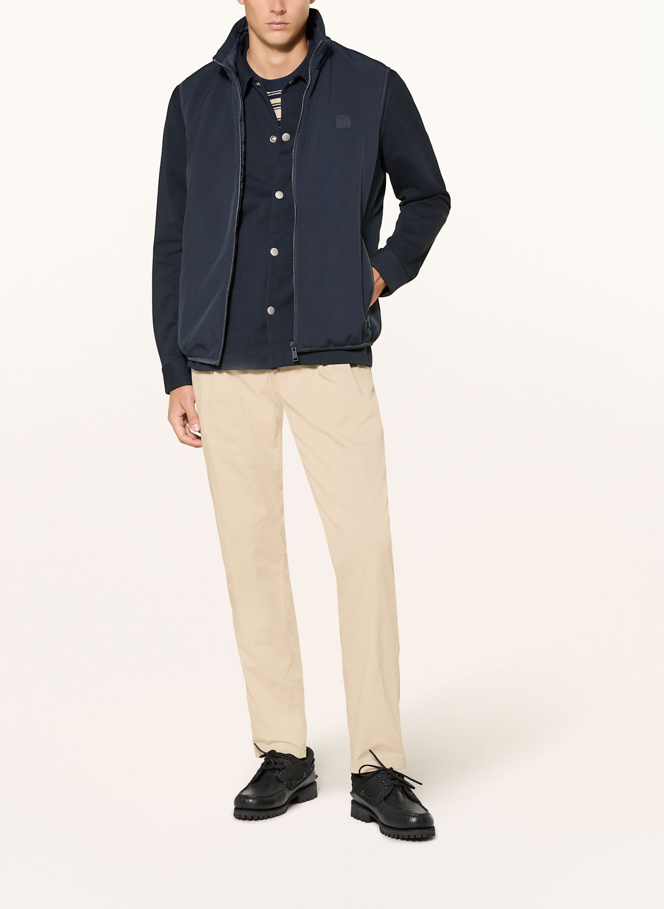 Marc O'Polo Weste zum Wenden: DUNKELBLAU