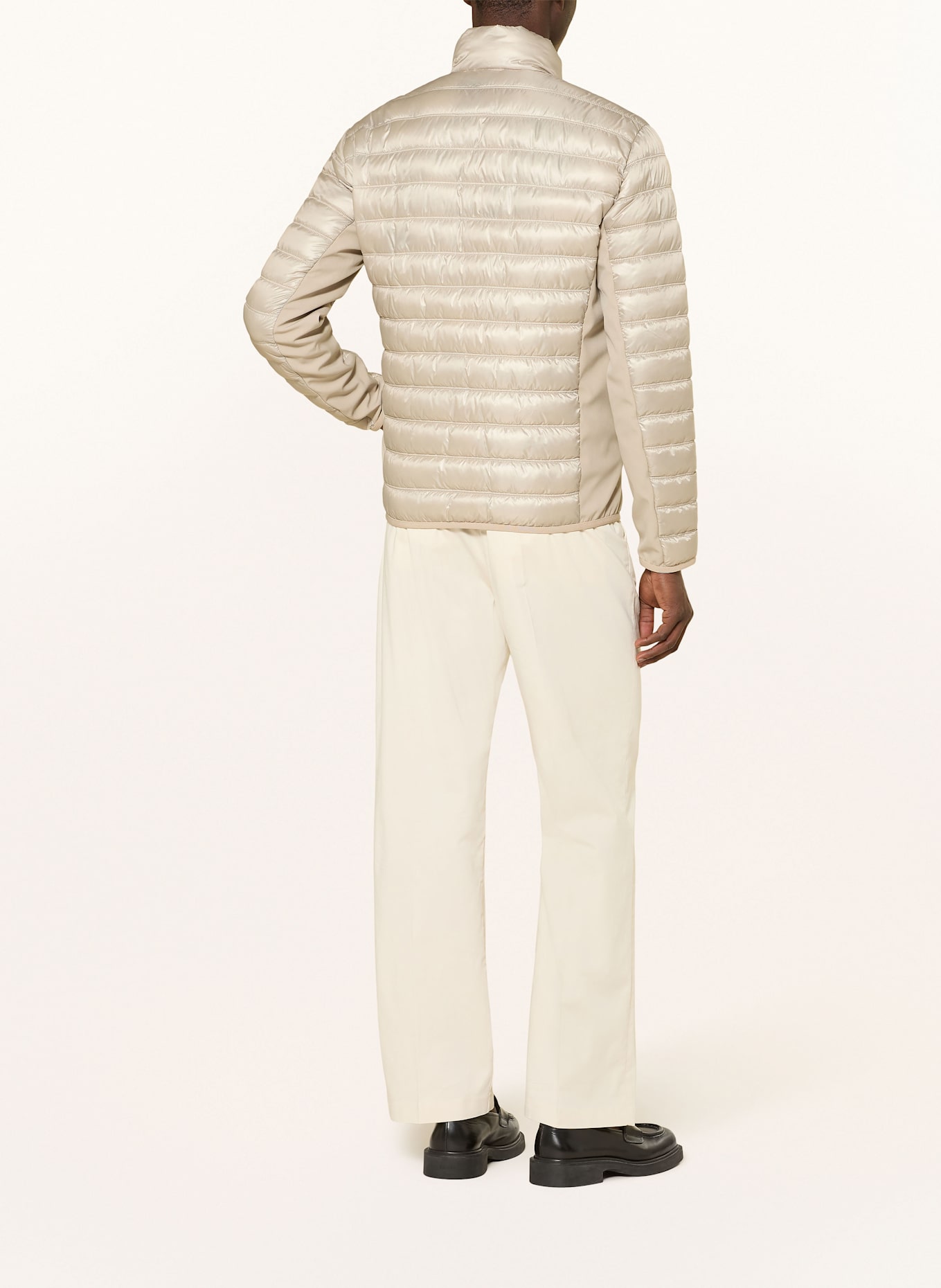 Marc O'Polo Steppjacke im Materialmix: BEIGE