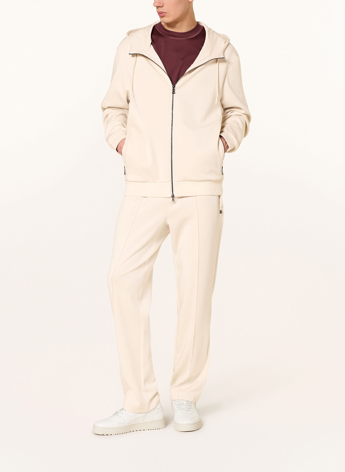 BOGNER Sweatjacke STEVEN: ECRU