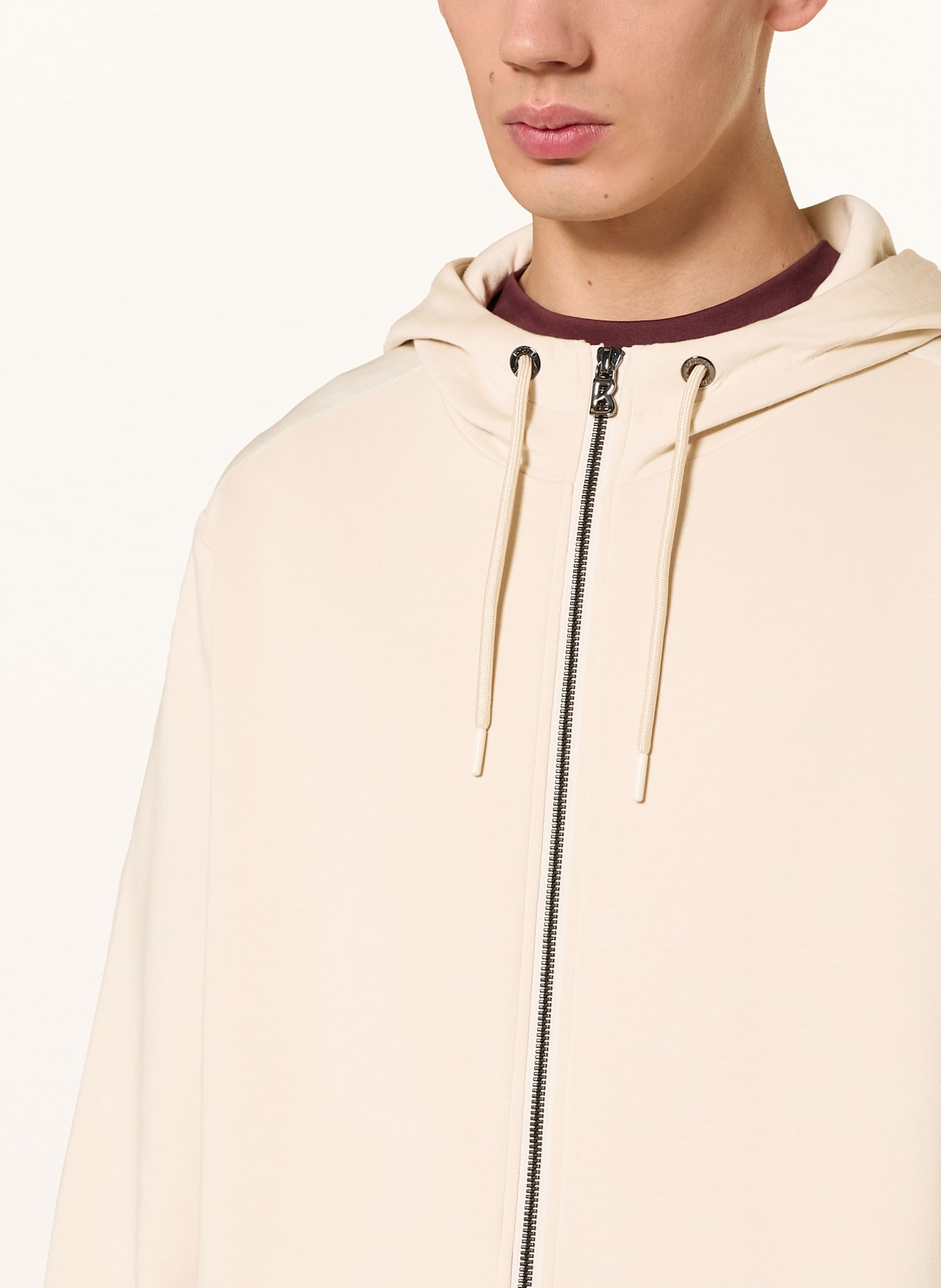 BOGNER Sweatjacke STEVEN: ECRU