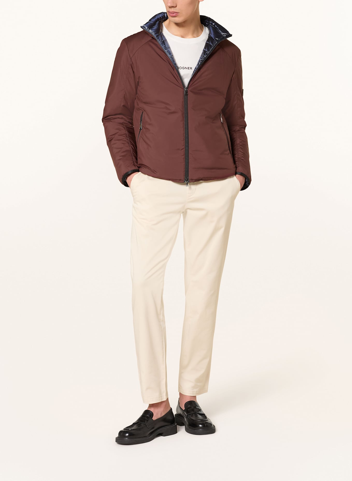 BOGNER Daunenjacke CONNO: DUNKELROT