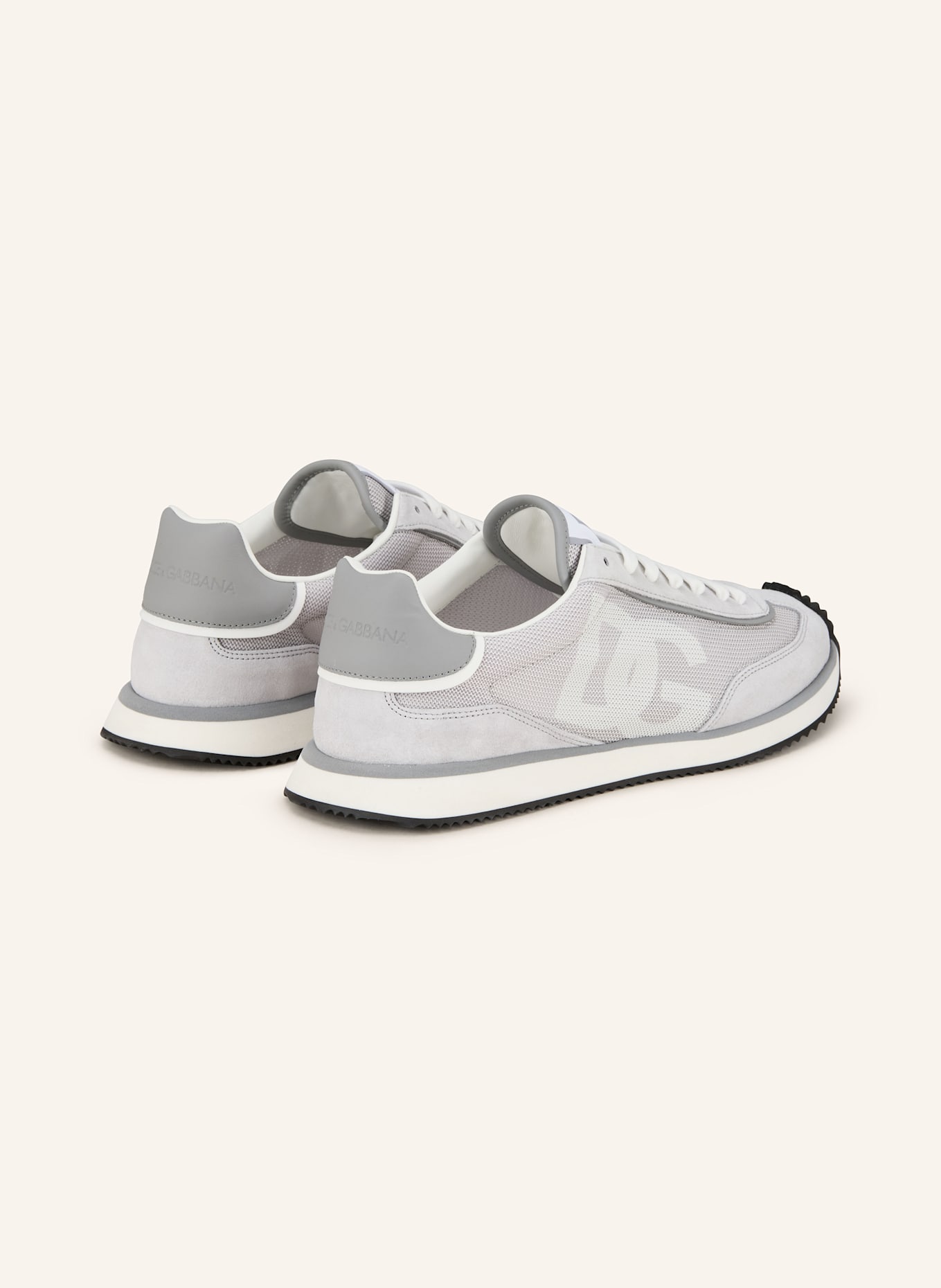 DOLCE & GABBANA Sneaker CUSHION: GRAU/ ECRU