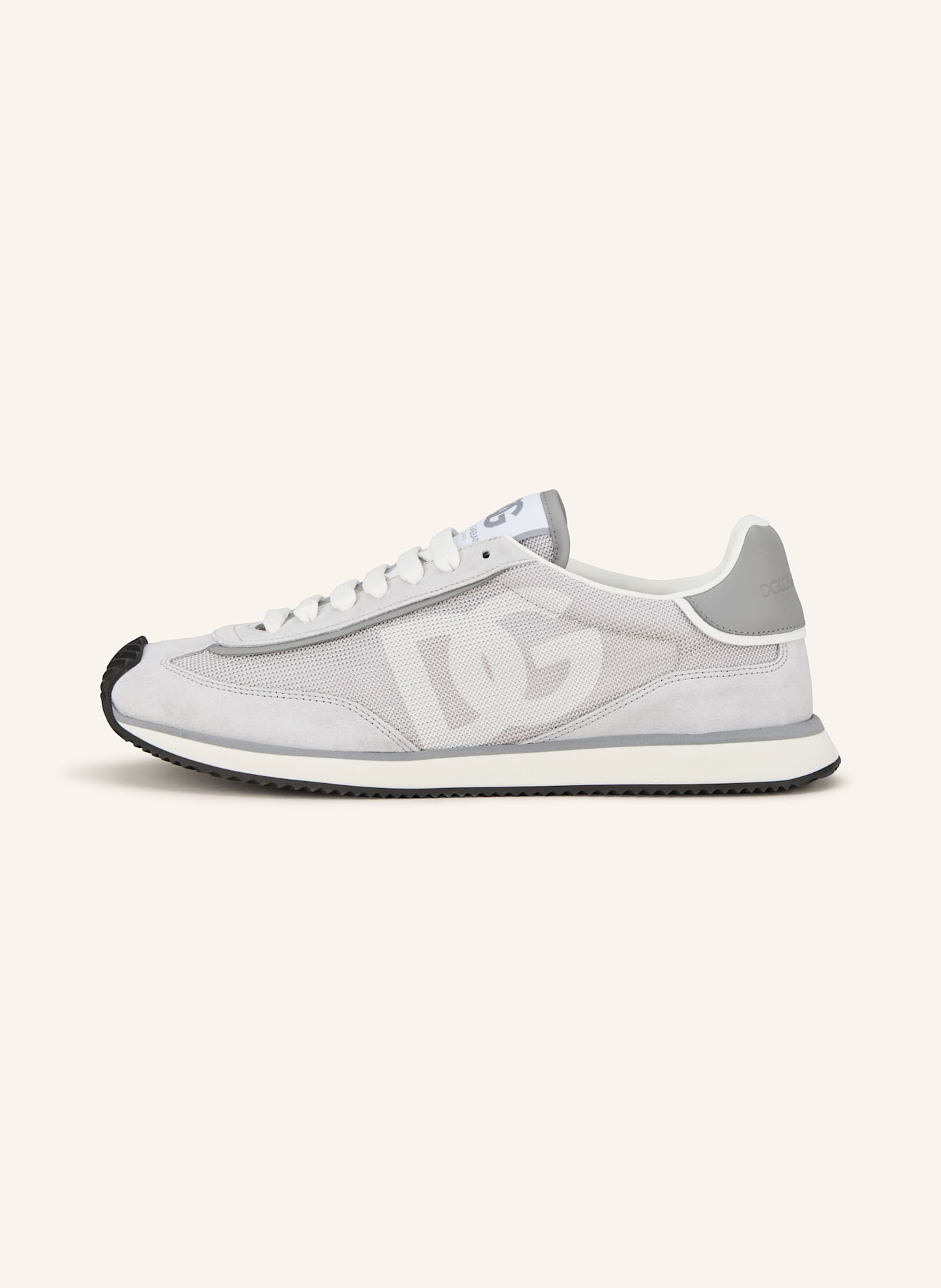 DOLCE & GABBANA Sneaker CUSHION: GRAU/ ECRU