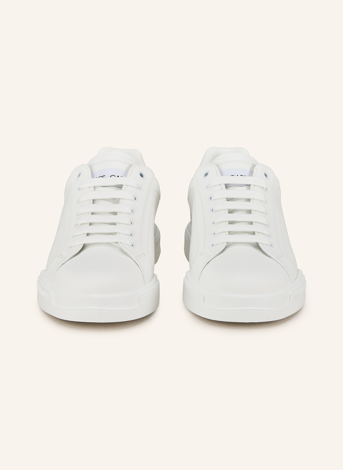 DOLCE & GABBANA Sneakersy PORTOFINO: BÍLÁ