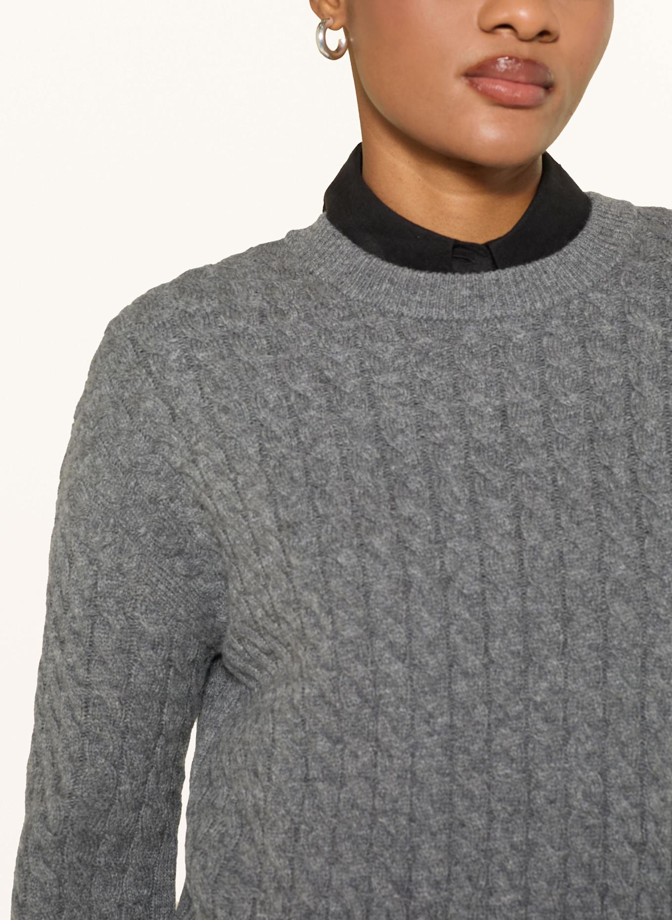 MRS & HUGS Pullover: GRAU