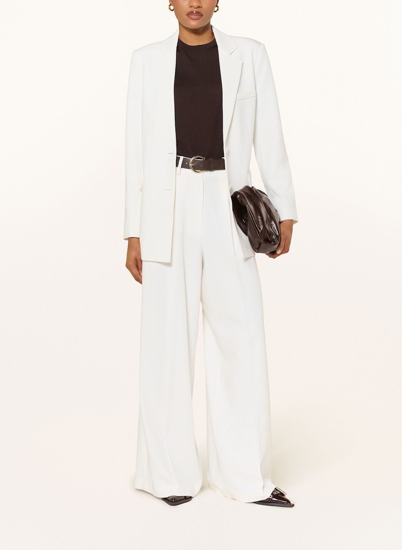 MRS & HUGS Longblazer: ECRU