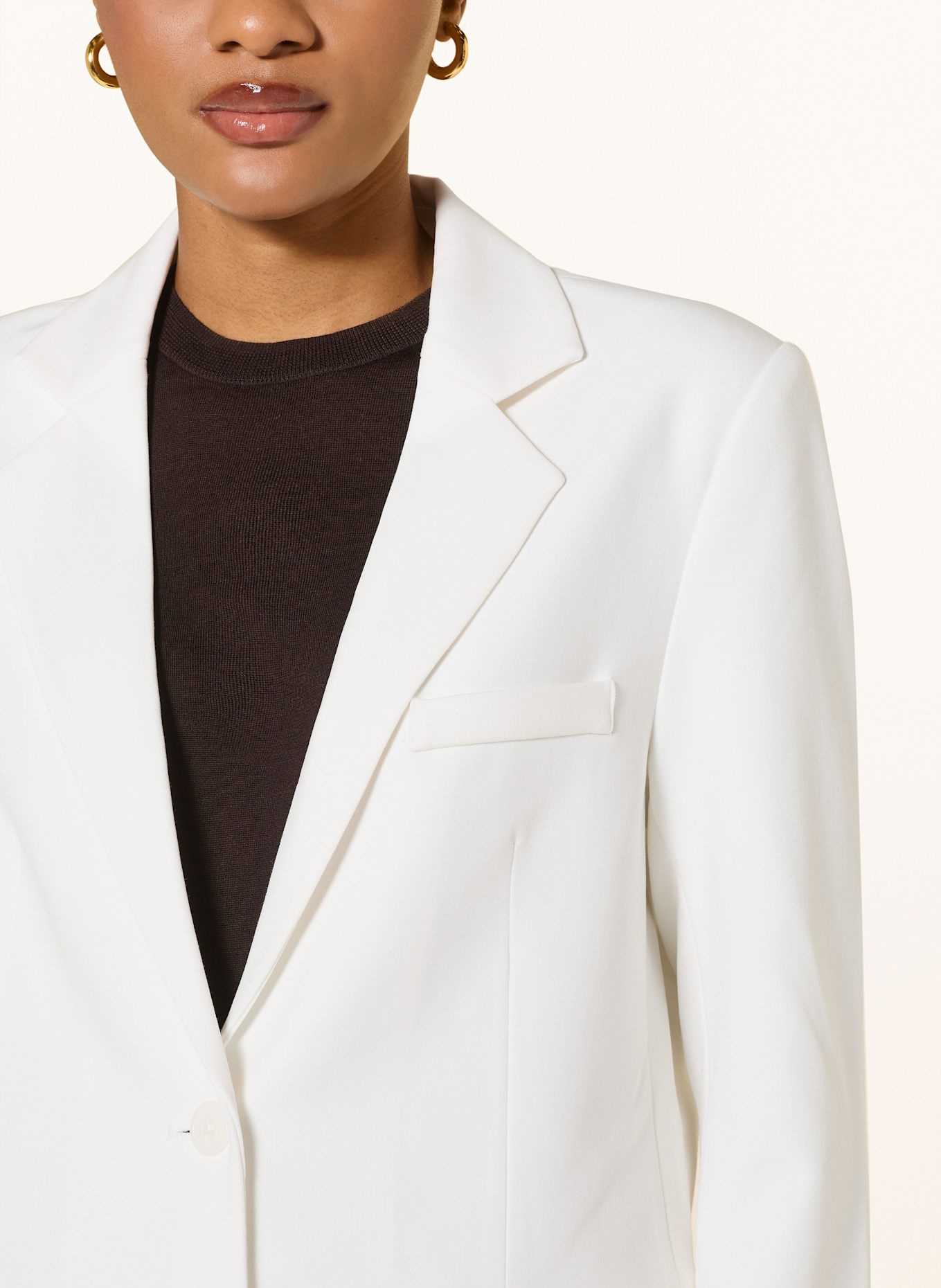 MRS & HUGS Longblazer: ECRU