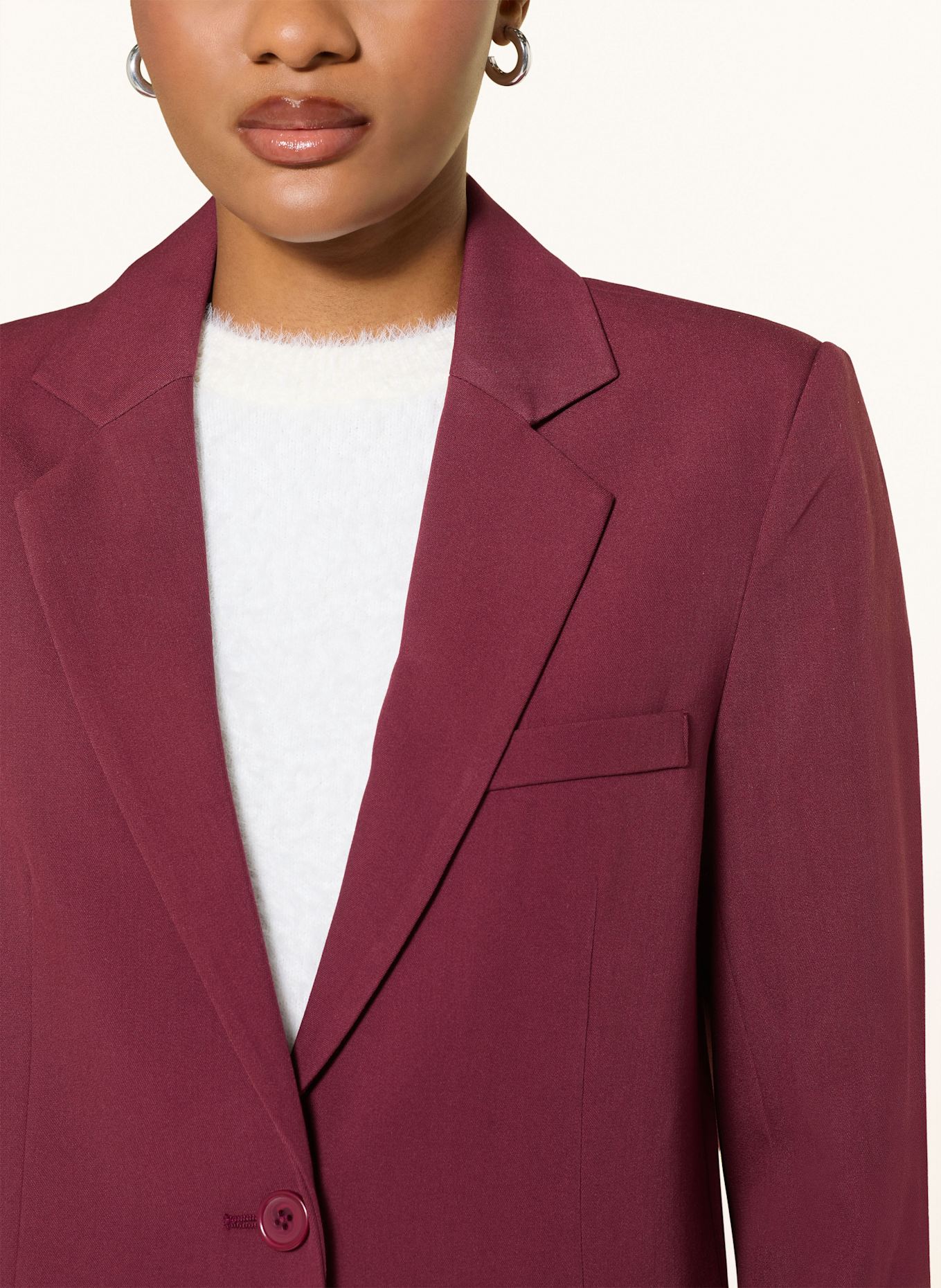 MRS & HUGS Longblazer: DUNKELROT