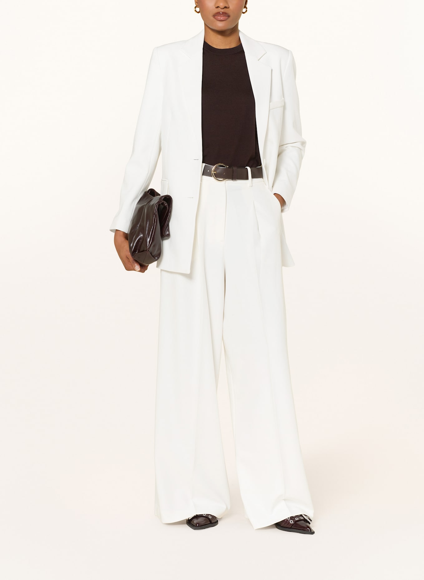 MRS & HUGS Marlenehose: ECRU