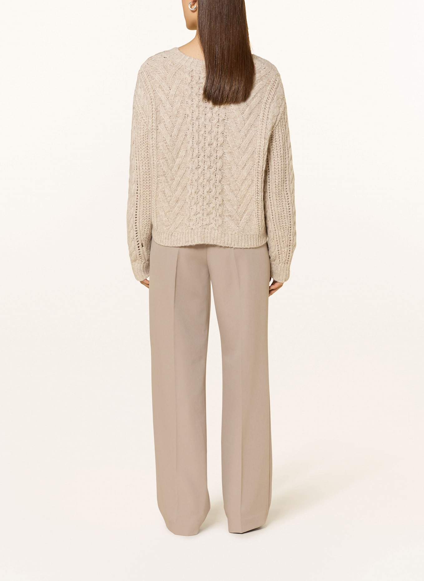 MRS & HUGS Trousers: BEIGE