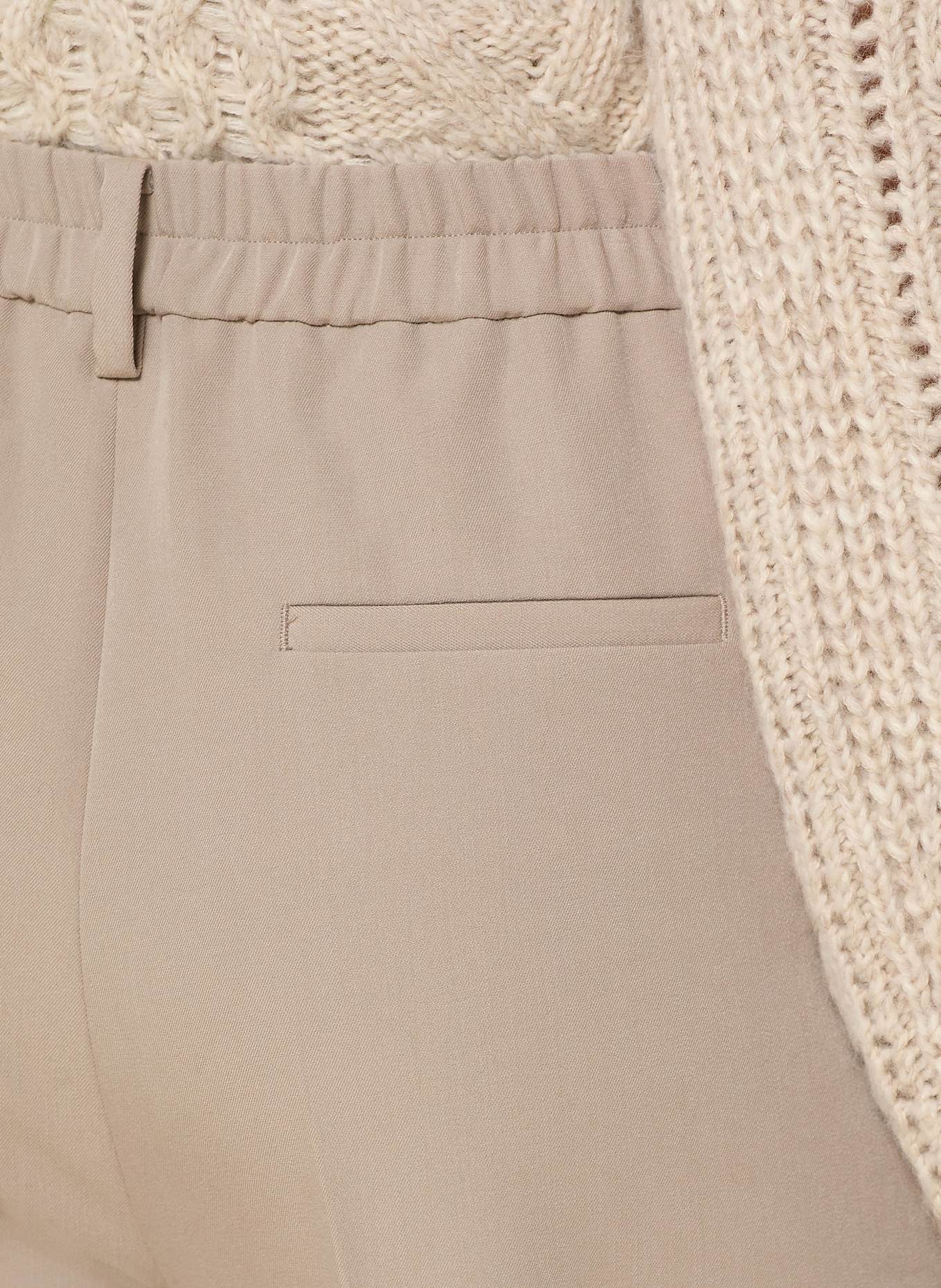 MRS & HUGS Trousers: BEIGE