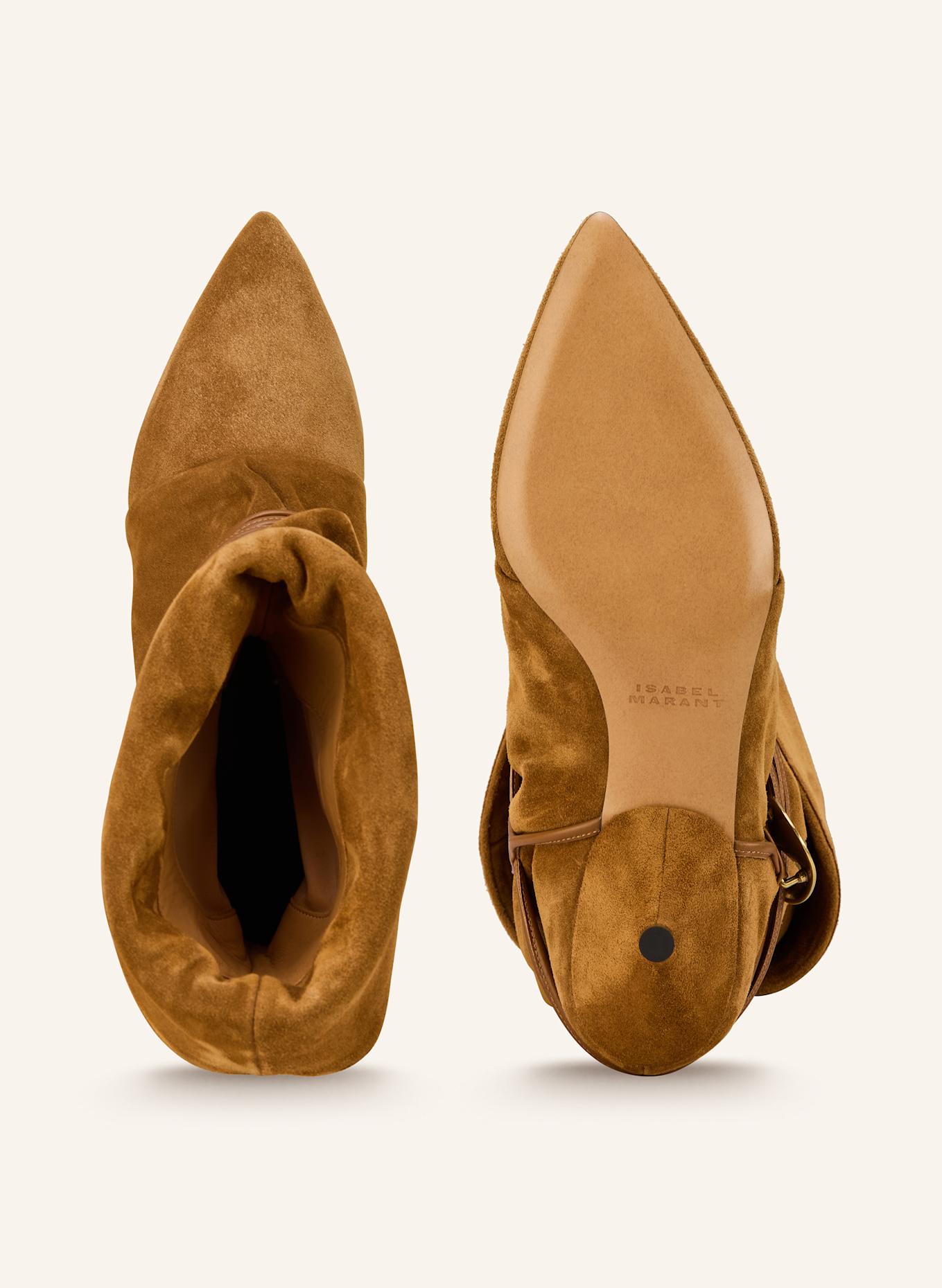 ISABEL MARANT Stiefeletten EDRIKA: HELLBRAUN