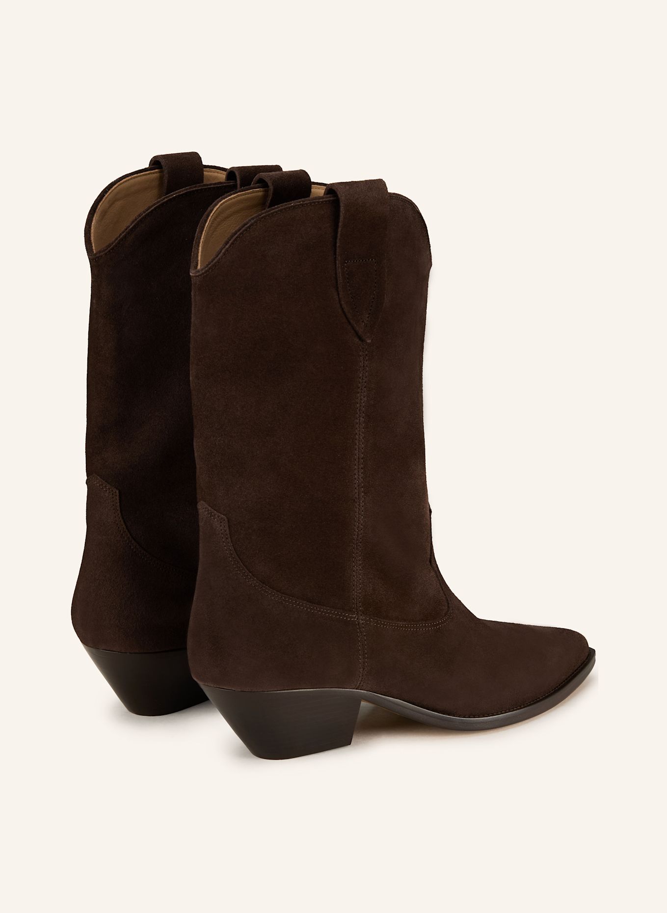 ISABEL MARANT Cowboy Boots DUERTO: DUNKELBRAUN