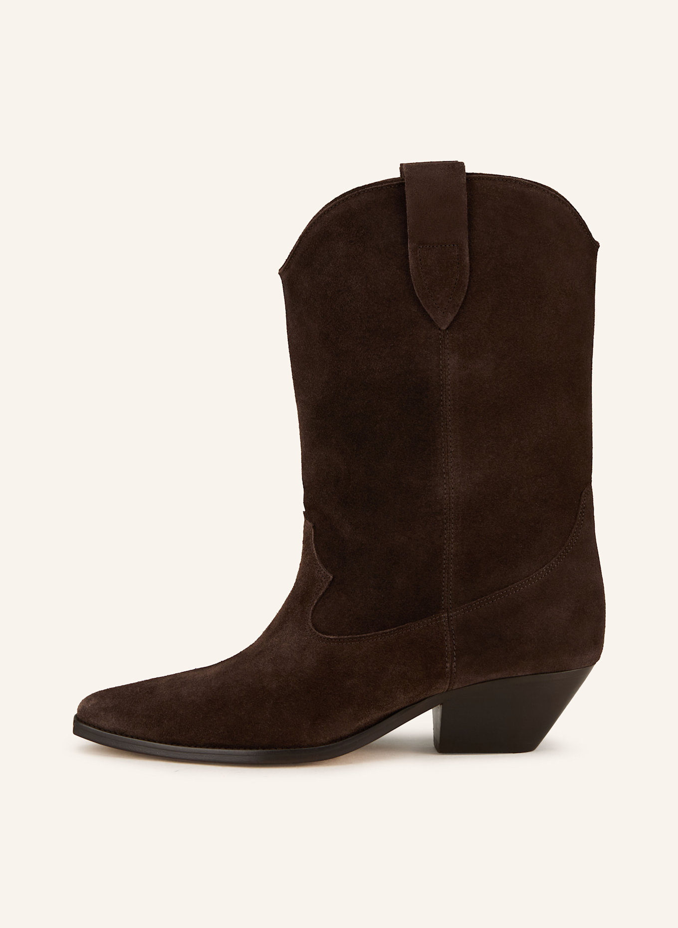 ISABEL MARANT Cowboy Boots DUERTO: DUNKELBRAUN