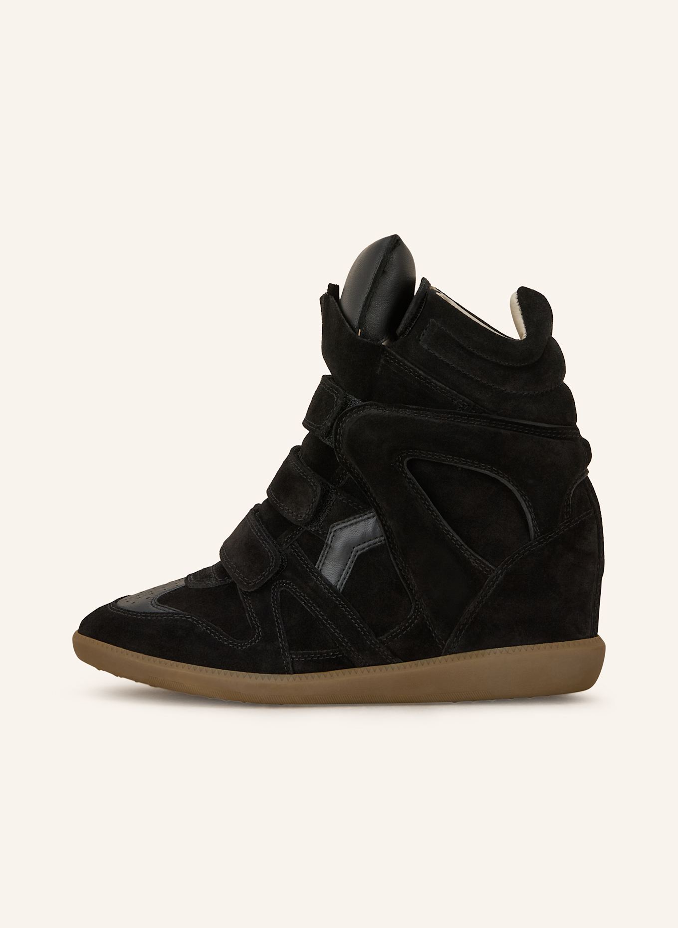 ISABEL MARANT Hightop-Sneaker BEKETT: SCHWARZ