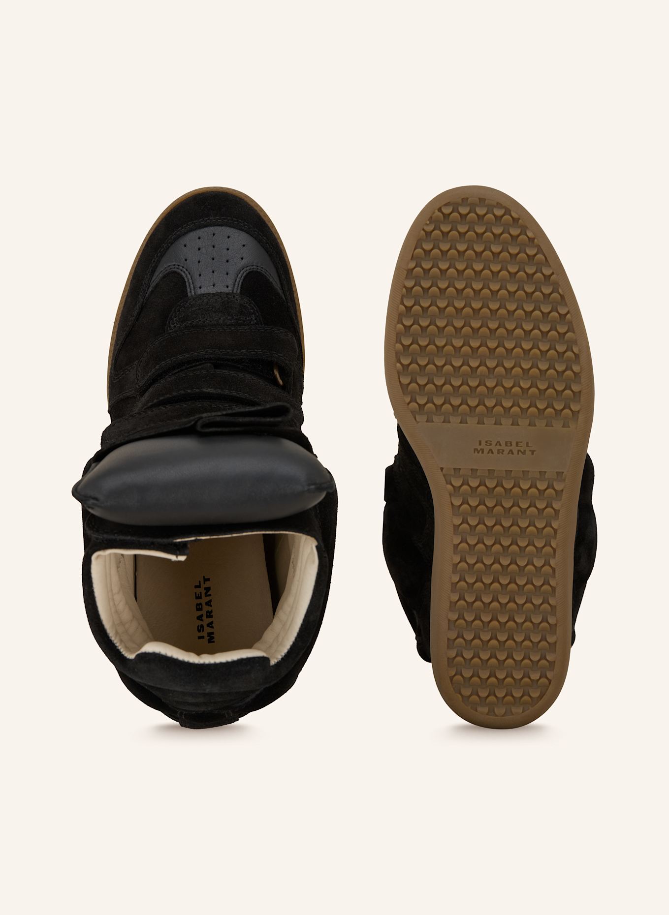 ISABEL MARANT Hightop-Sneaker BEKETT: SCHWARZ