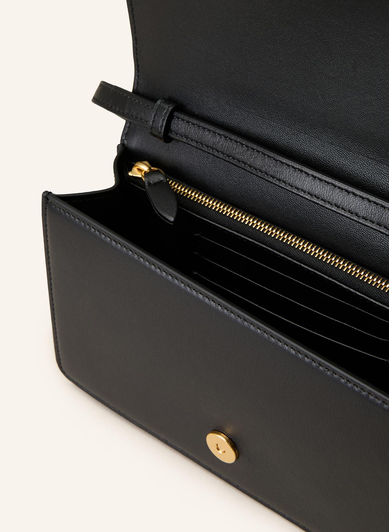 VALENTINO GARAVANI Umhängetasche QUILTIE 67: SCHWARZ