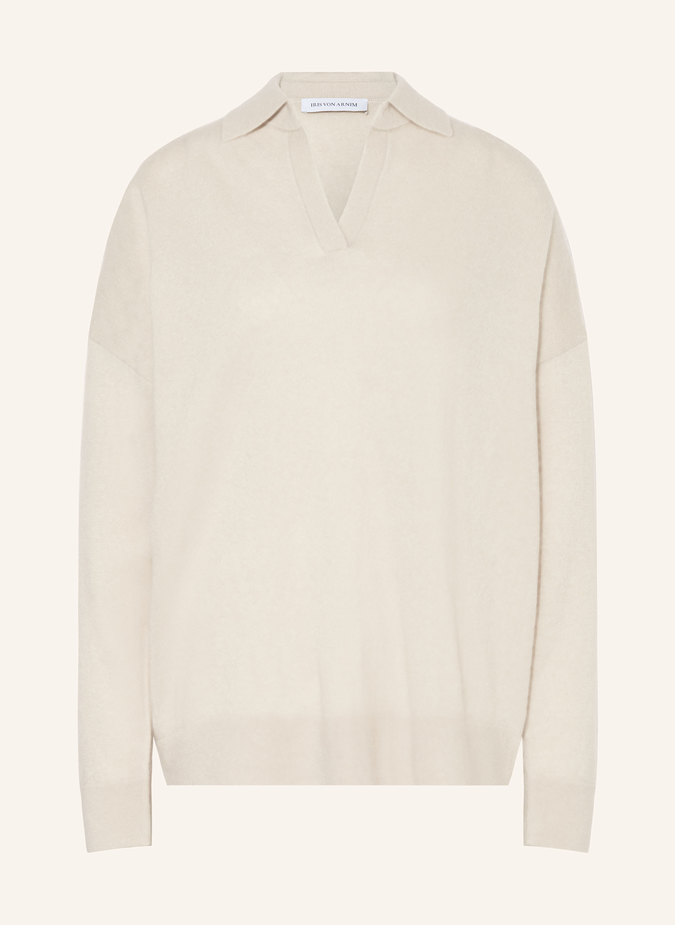 IRIS von ARNIM Pull en cachemire RORY: MARRON CLAIR