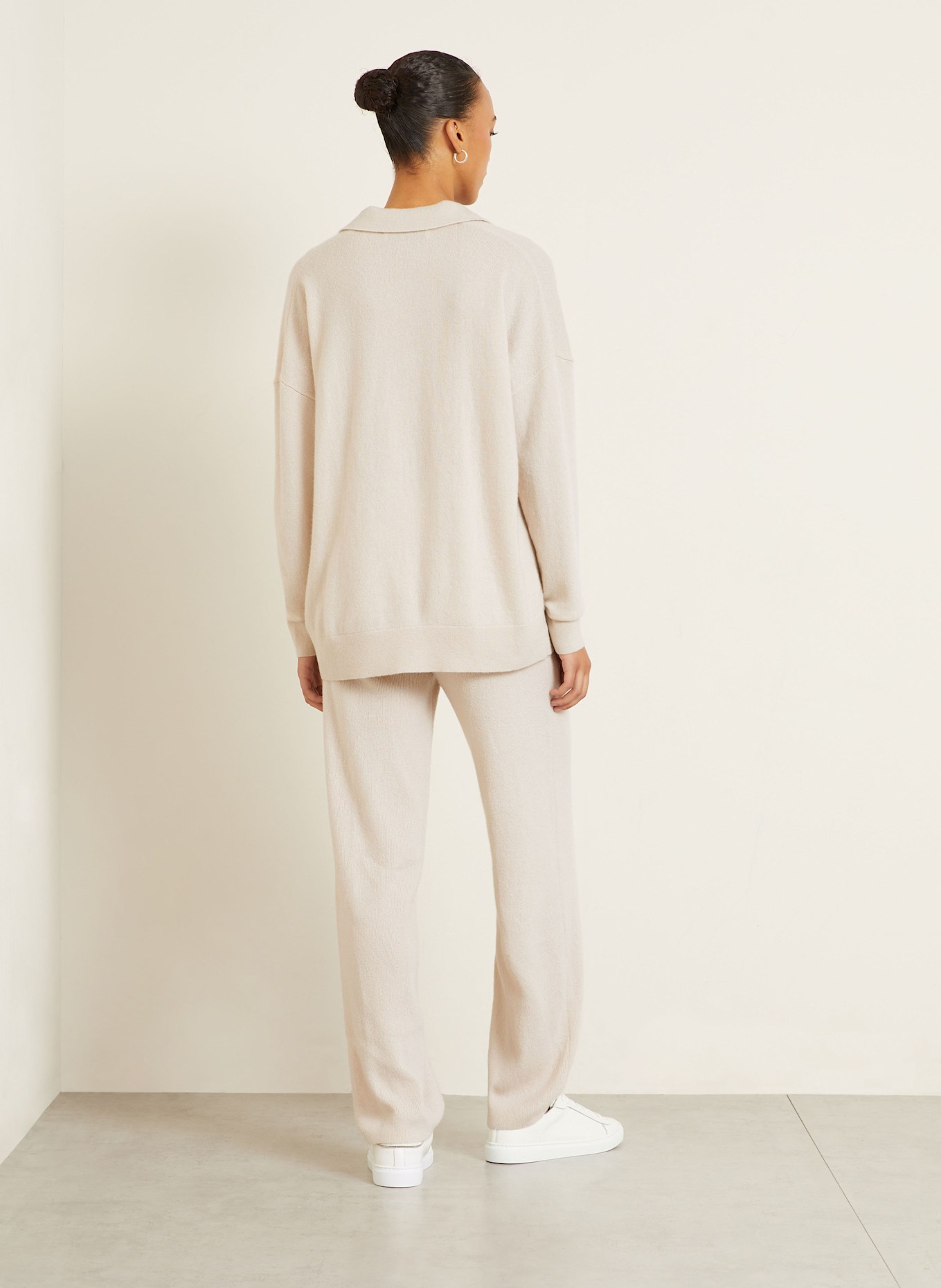 IRIS von ARNIM Pull en cachemire RORY: MARRON CLAIR