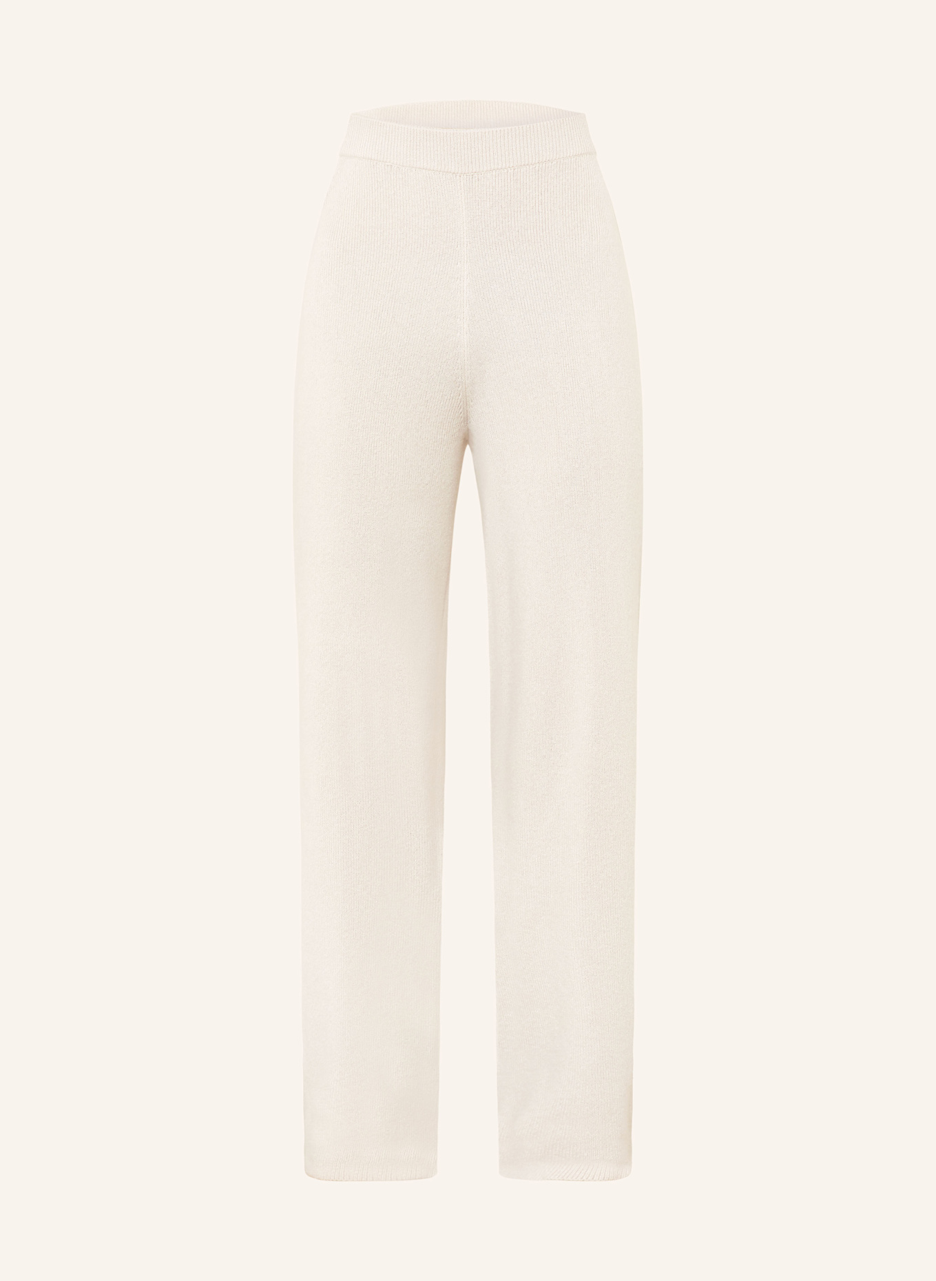 IRIS von ARNIM Strickhose ROBERTHA aus Cashmere: CREME
