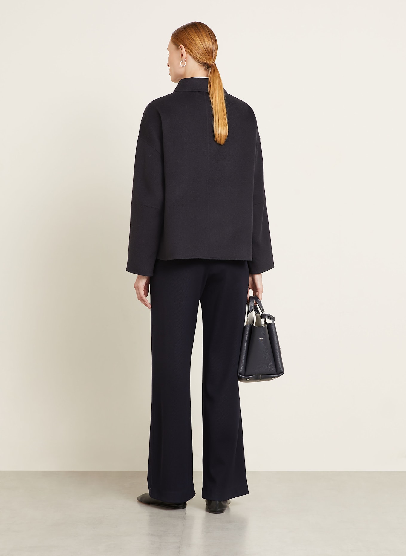 IRIS von ARNIM Marlenehose KANI: SCHWARZ