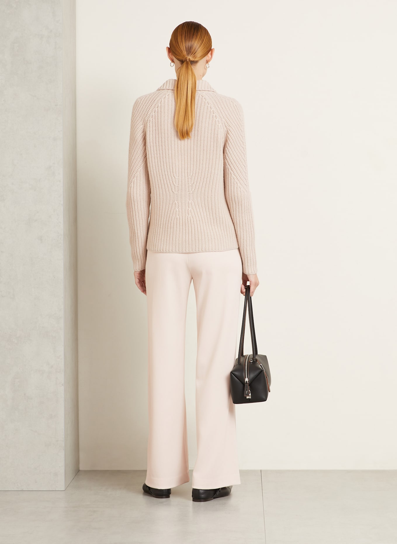 IRIS von ARNIM Strickjacke GWENDOLYN aus Cashmere: CREME