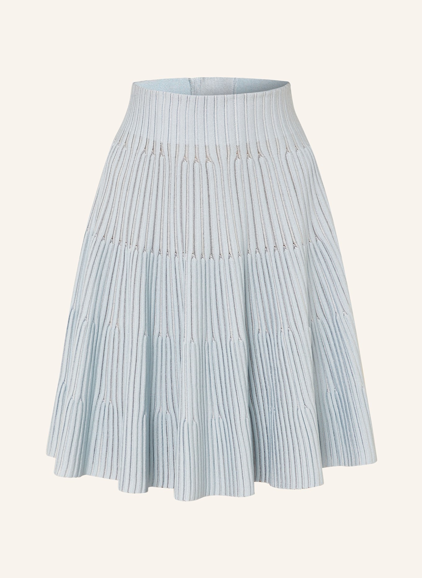 BALMAIN Strickrock: HELLBLAU