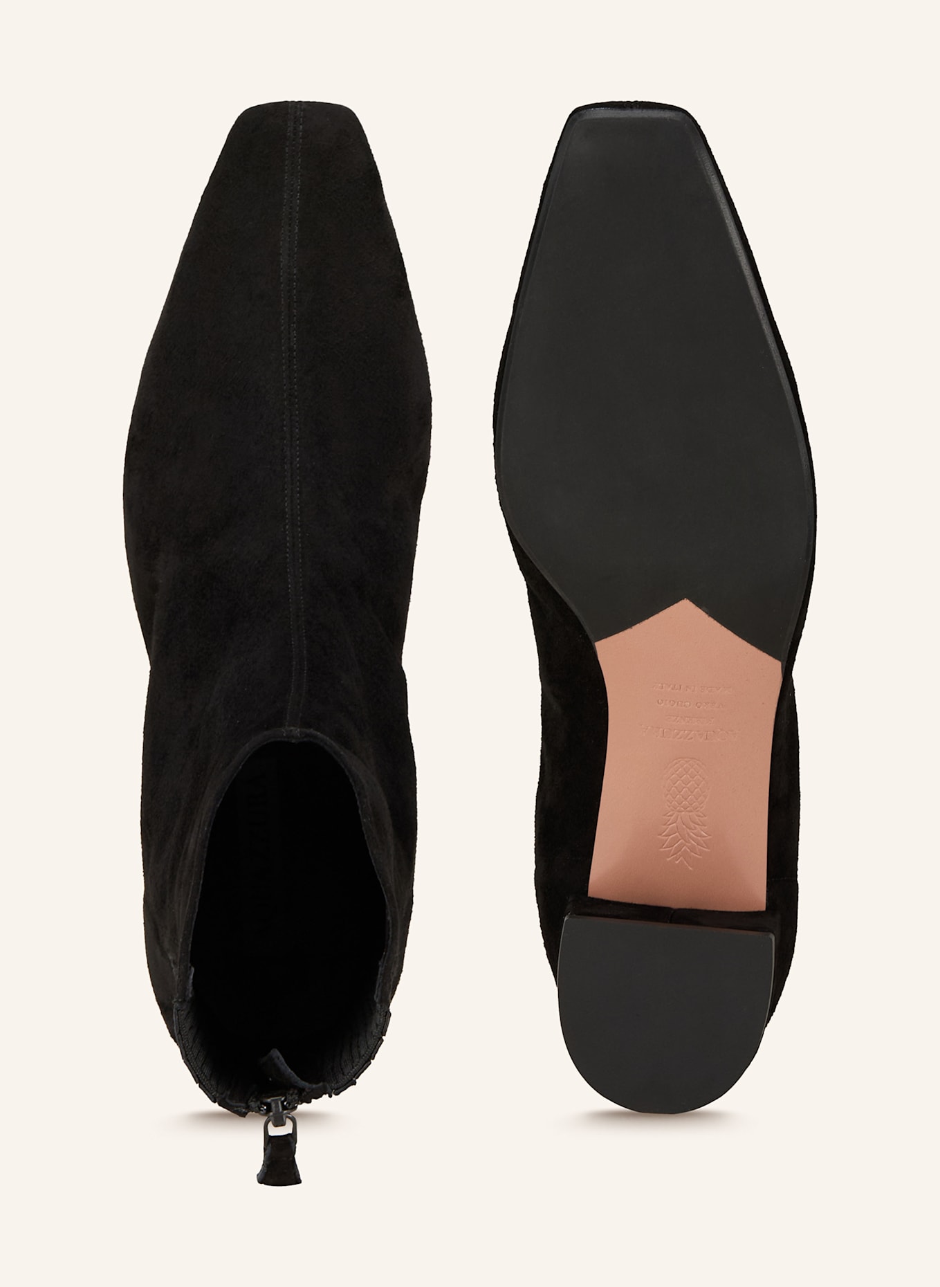 AQUAZZURA Stiefeletten SAINT HONOR: SCHWARZ