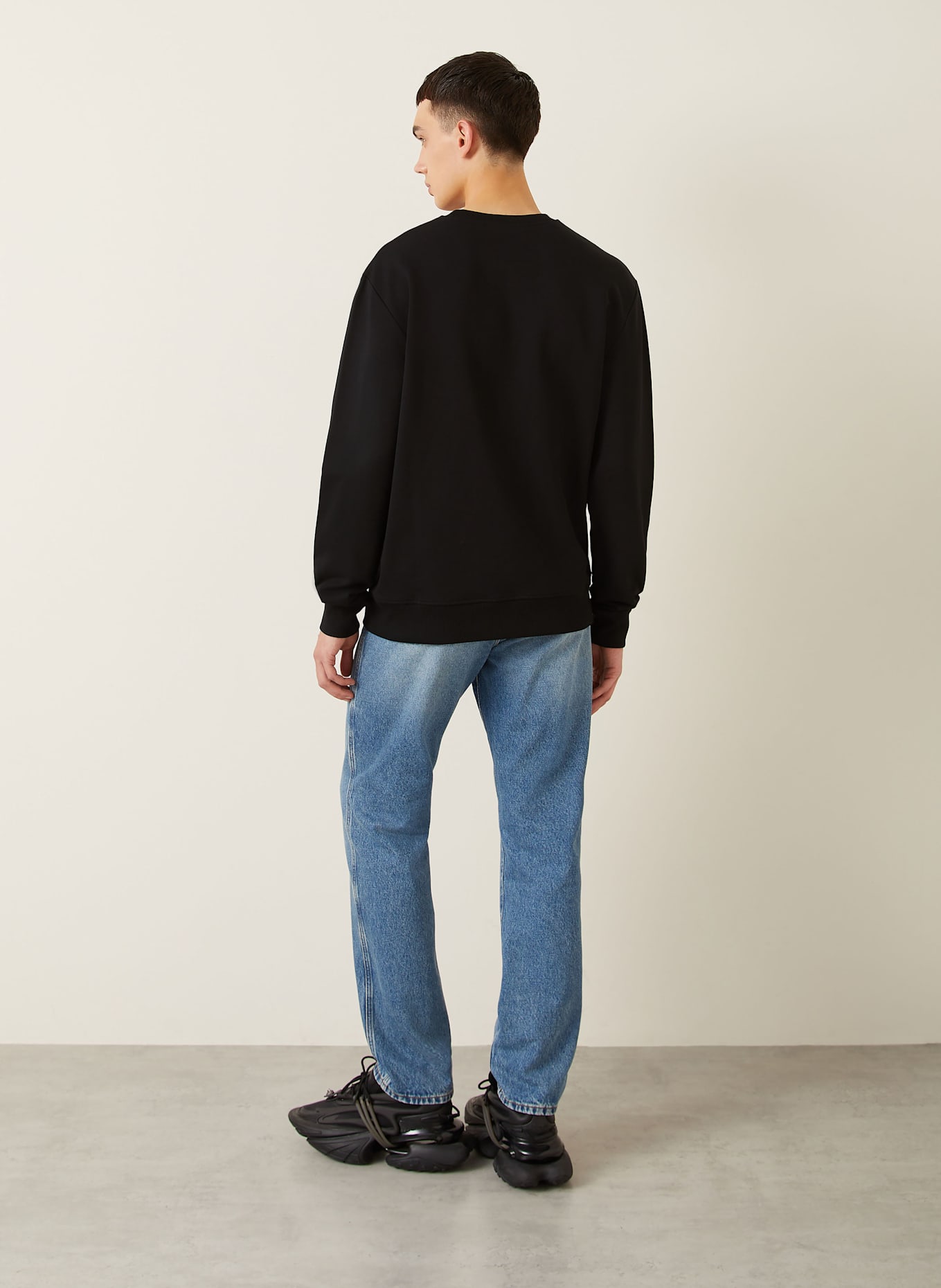 BALMAIN Sweatshirt: SCHWARZ
