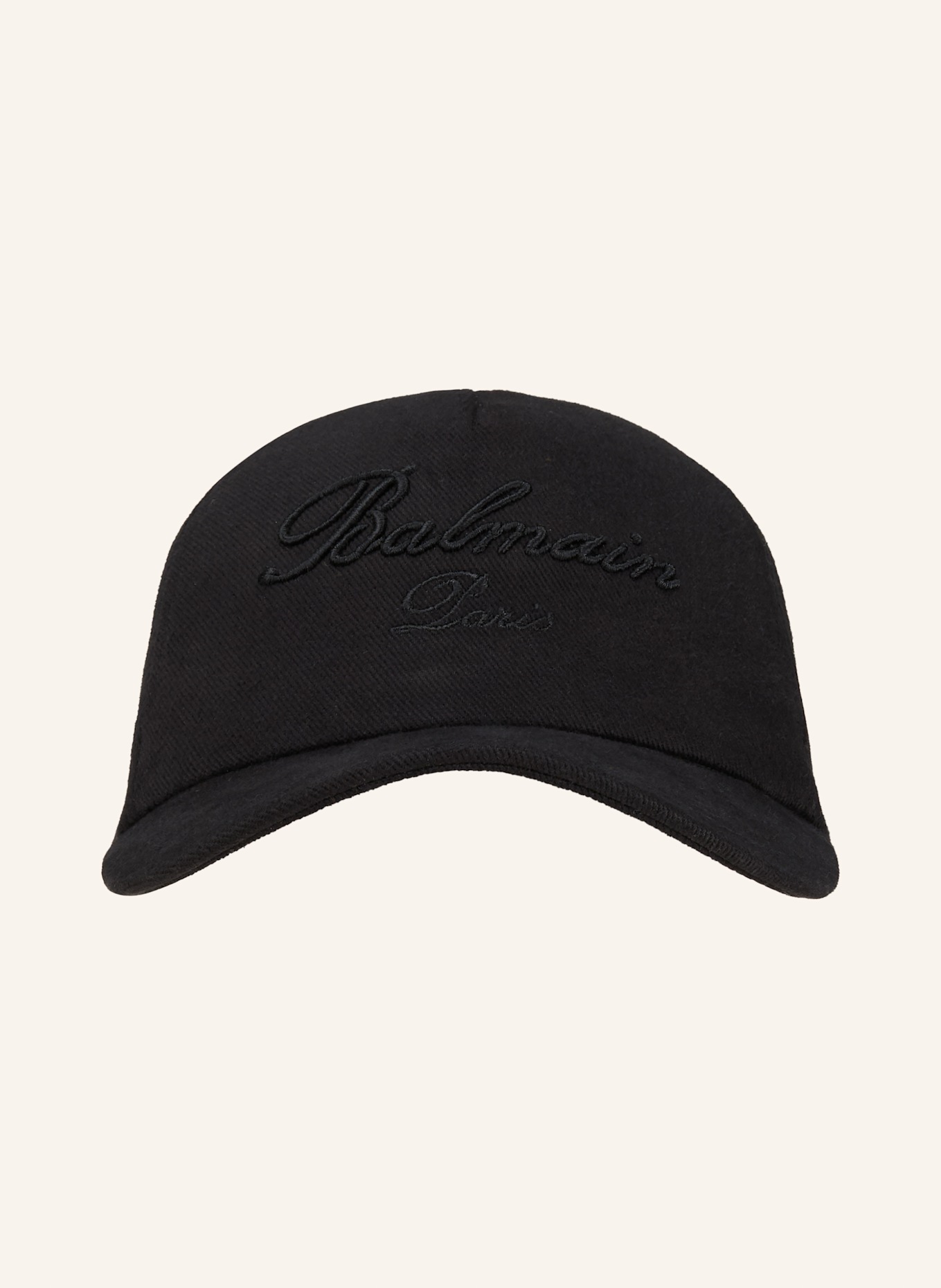 BALMAIN Cap: SCHWARZ
