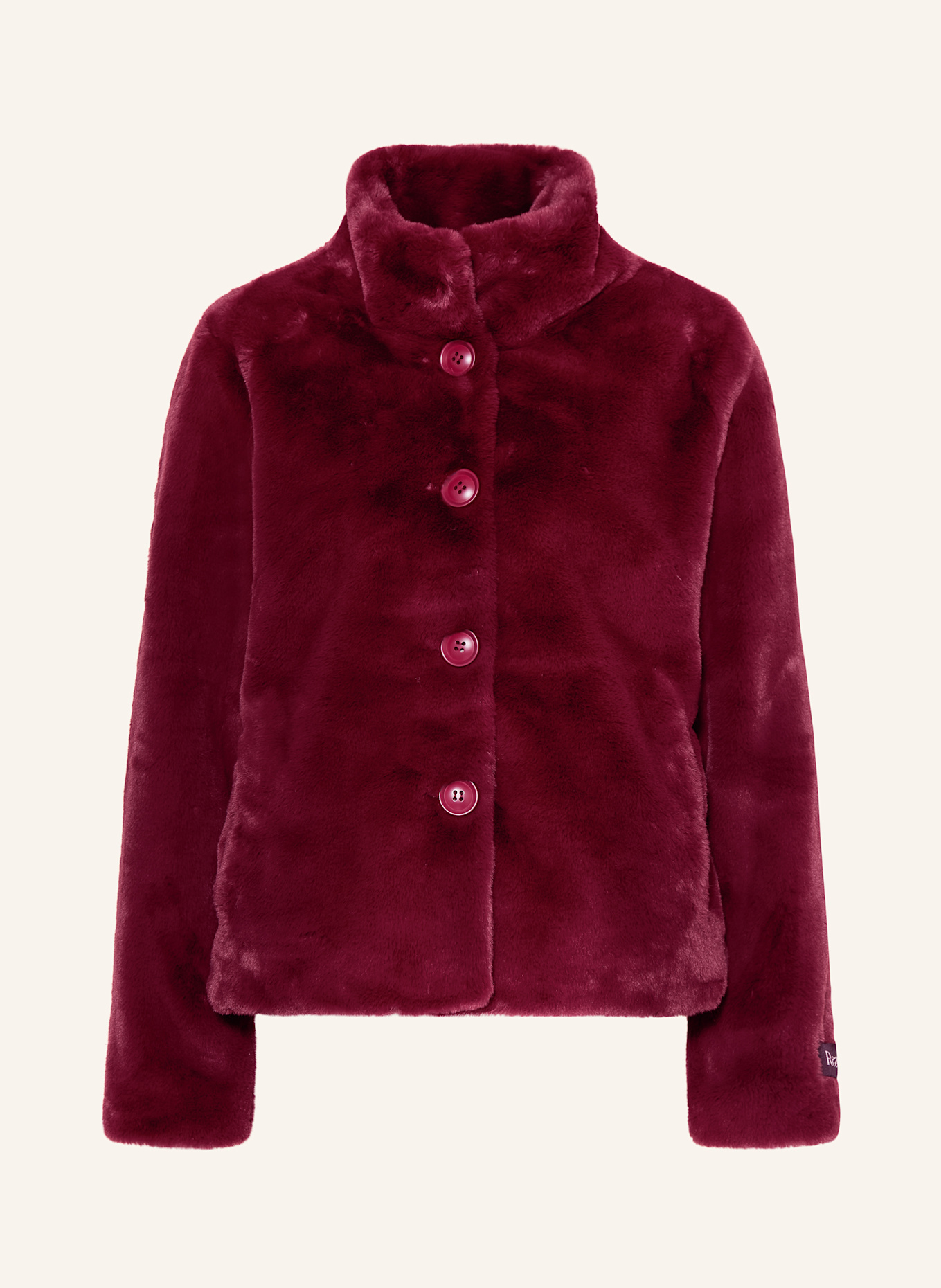 RINO & PELLE Kunstpelz-Jacke VIE: FUCHSIA