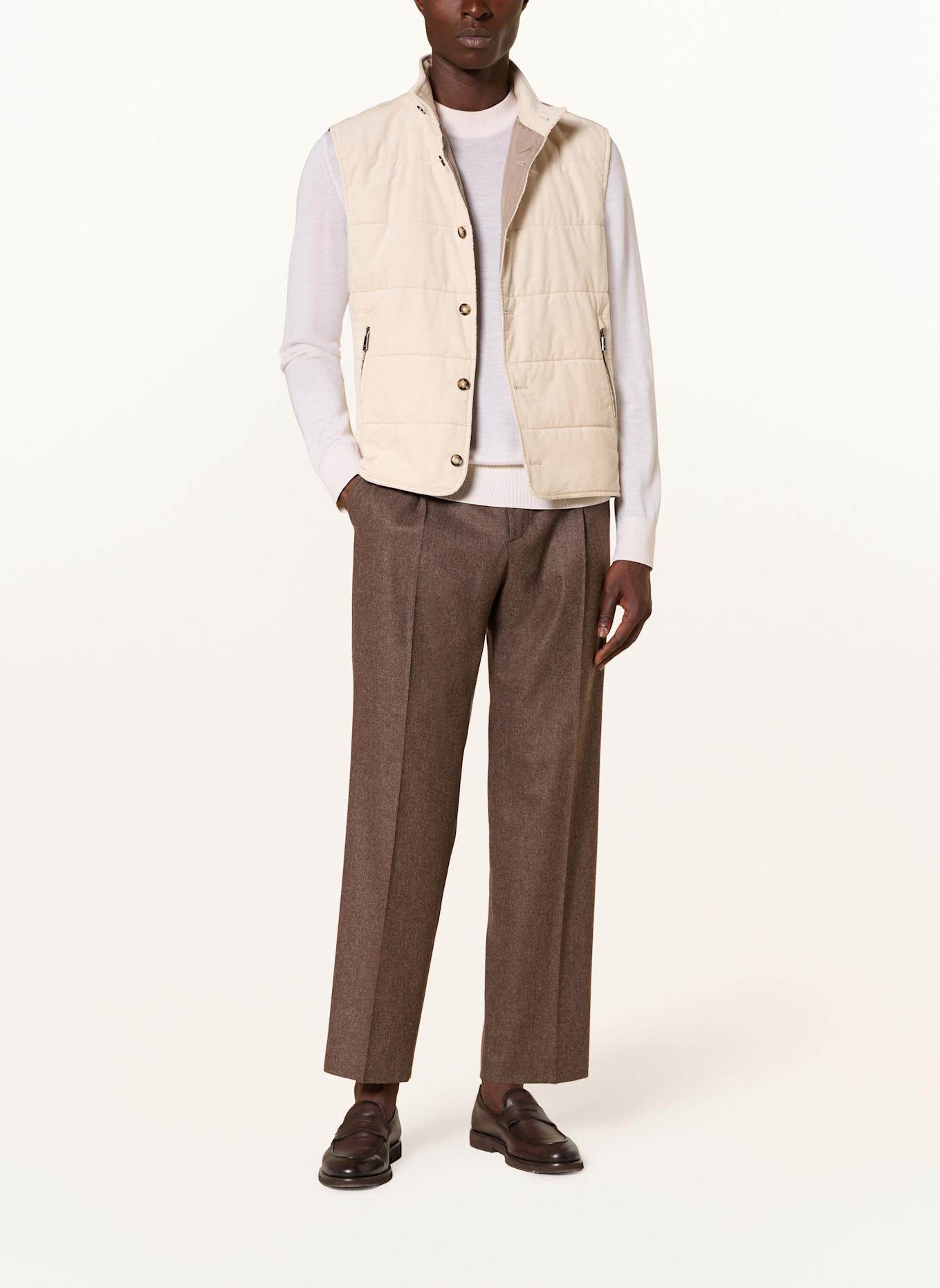 windsor. Steppweste ERICE aus Cord: BEIGE