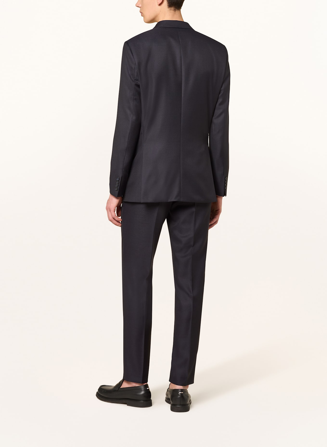 BOSS Anzug Extra Slim Fit: DUNKELBLAU