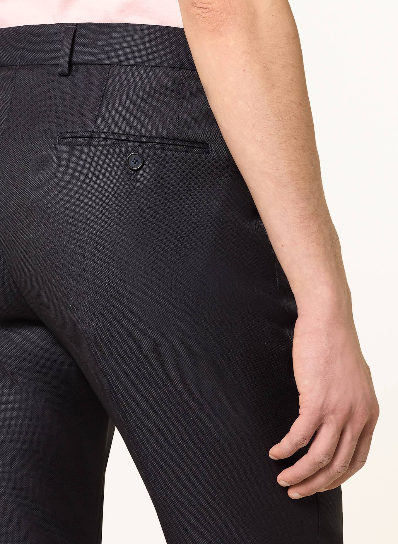 BOSS Anzug Extra Slim Fit: DUNKELBLAU