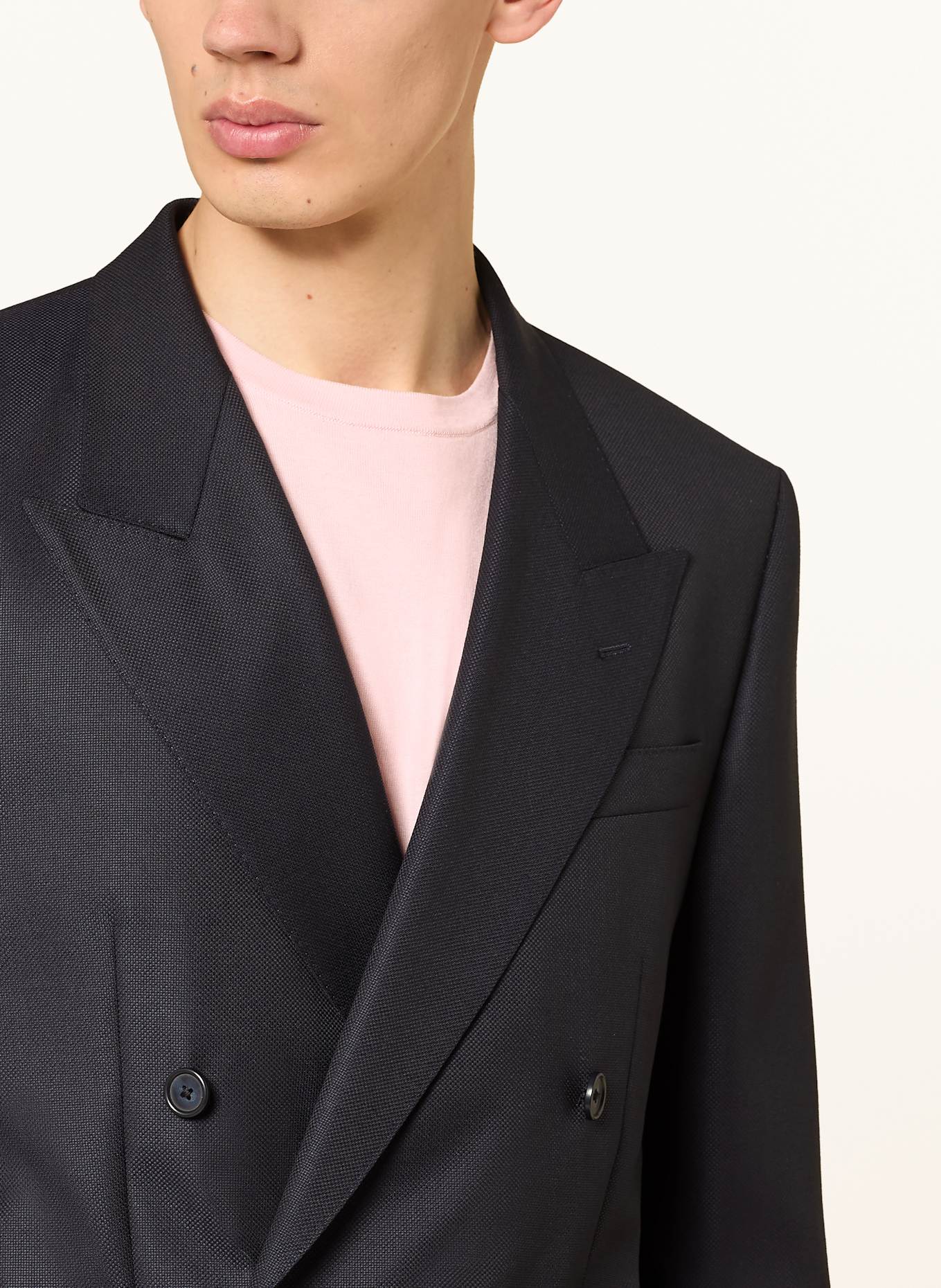 BOSS Anzug Extra Slim Fit: DUNKELBLAU