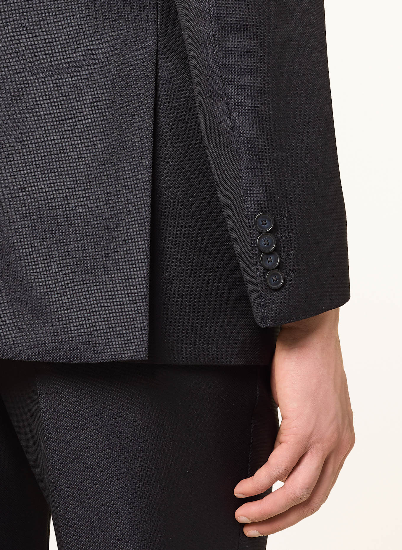 BOSS Anzug Extra Slim Fit: DUNKELBLAU