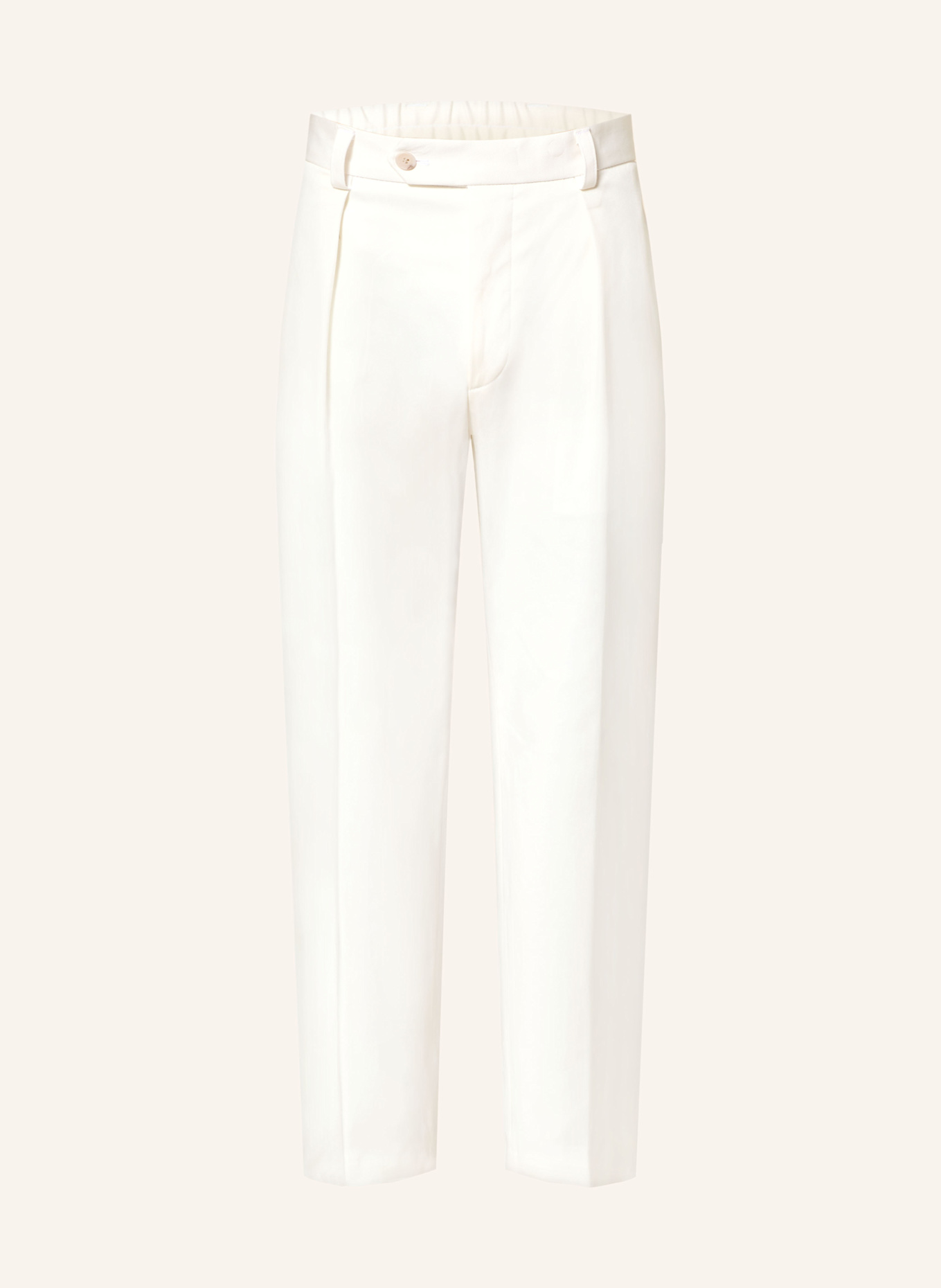 BOSS Hose Regular Fit: CREME