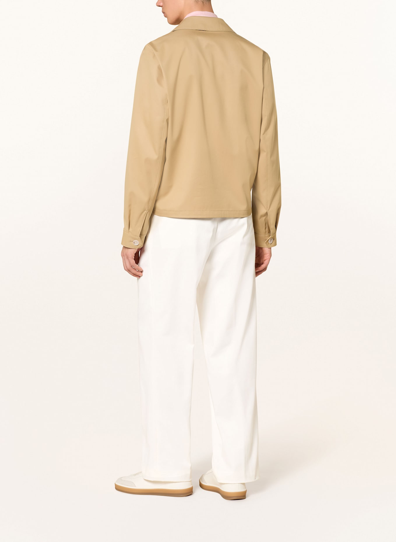 BOSS Hose Regular Fit: CREME