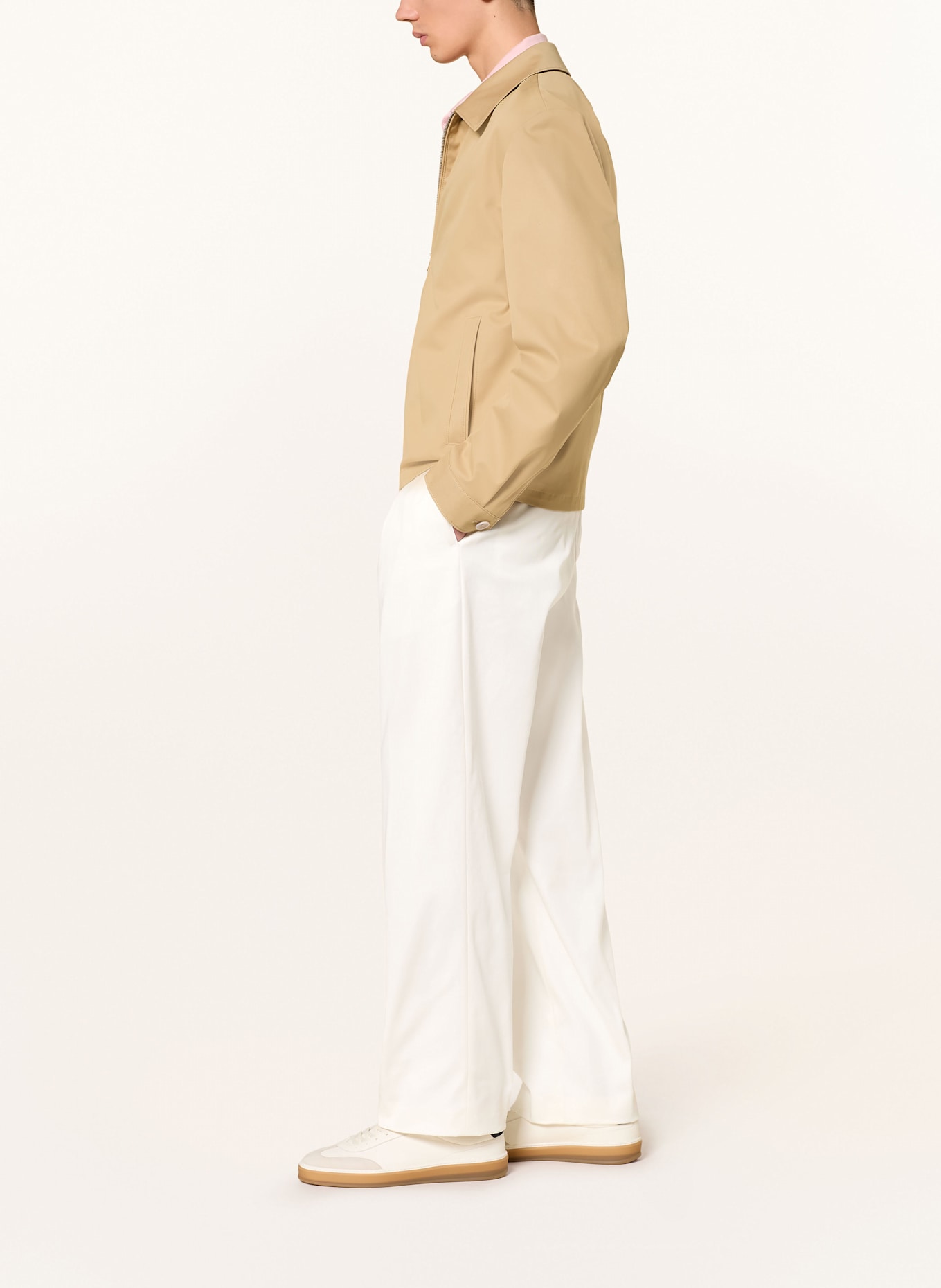 BOSS Hose Regular Fit: CREME