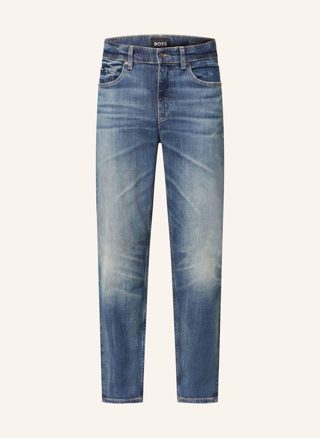 BOSS Jeans OGDEN Straight Fit: 421 MEDIUM BLUE