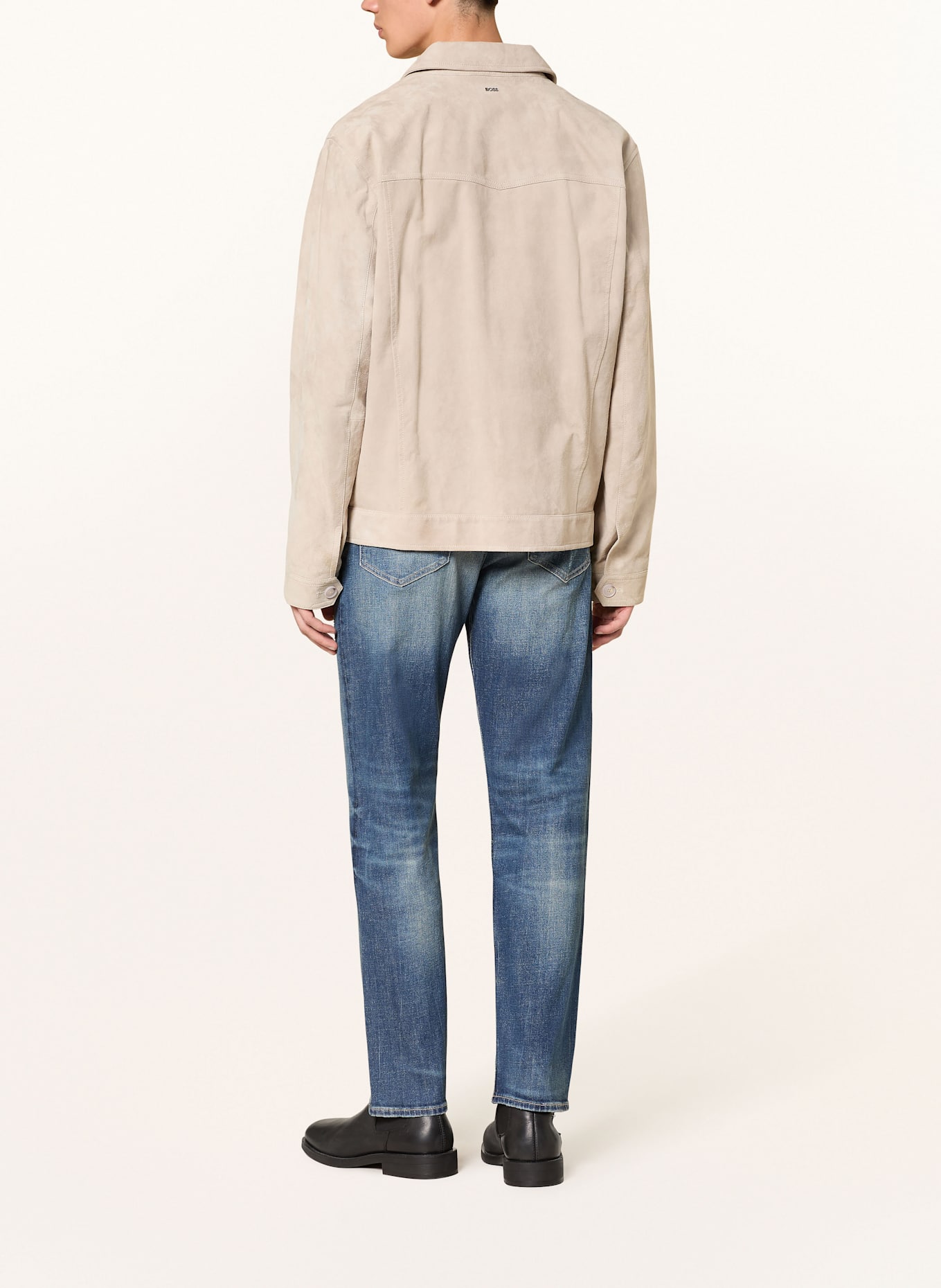 BOSS Jeans OGDEN Straight Fit: 421 MEDIUM BLUE