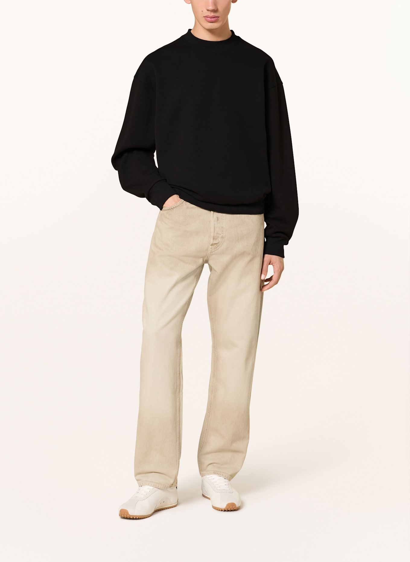 BOSS Sweatshirt: SCHWARZ