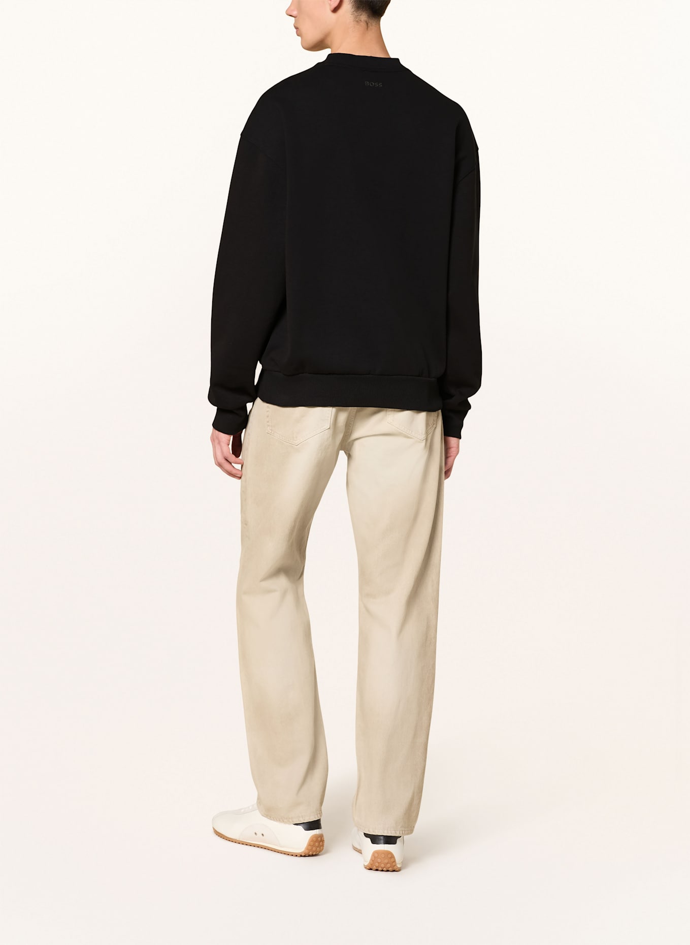BOSS Sweatshirt: SCHWARZ