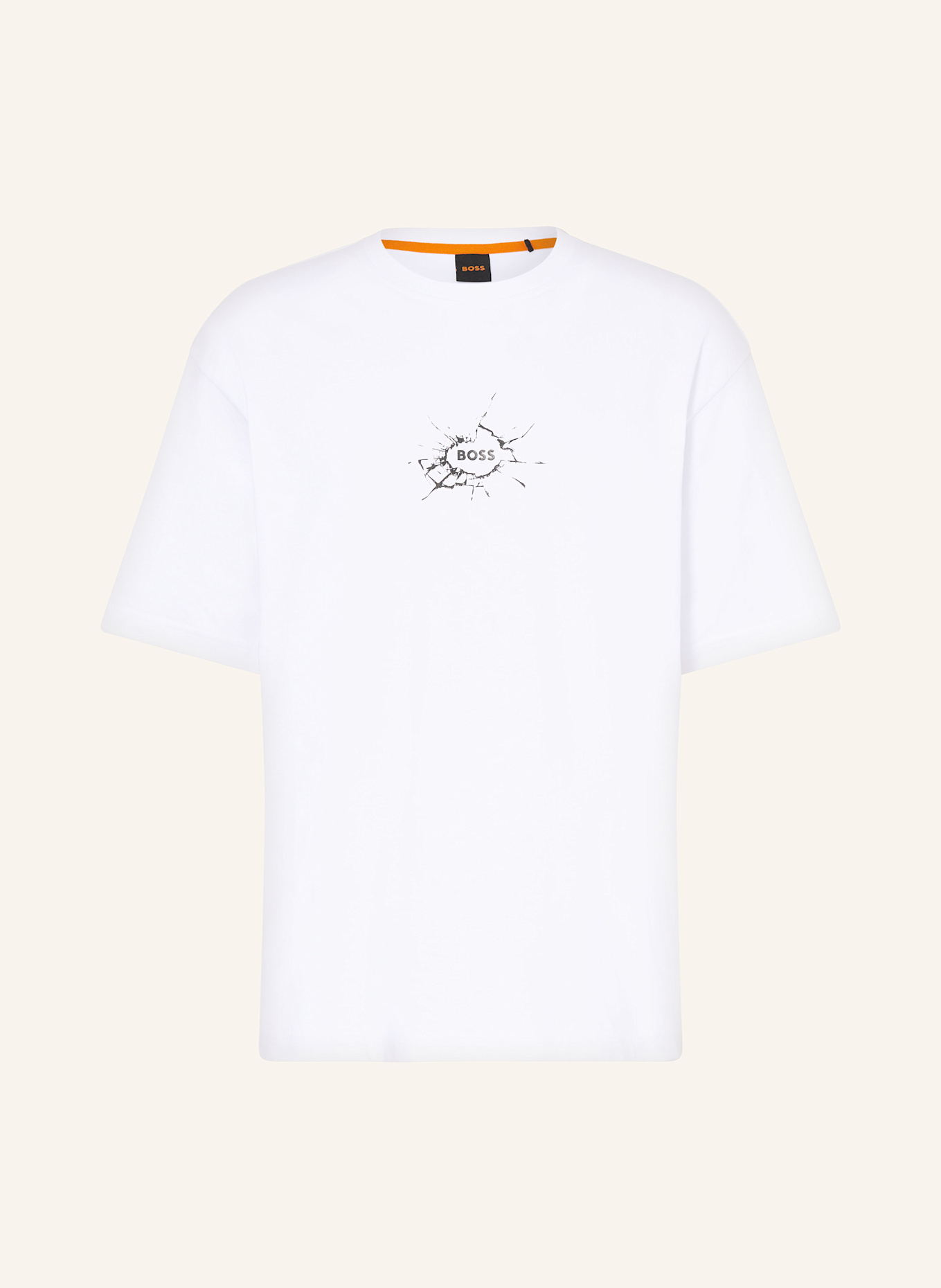BOSS T-Shirt VOYAGE: WEISS