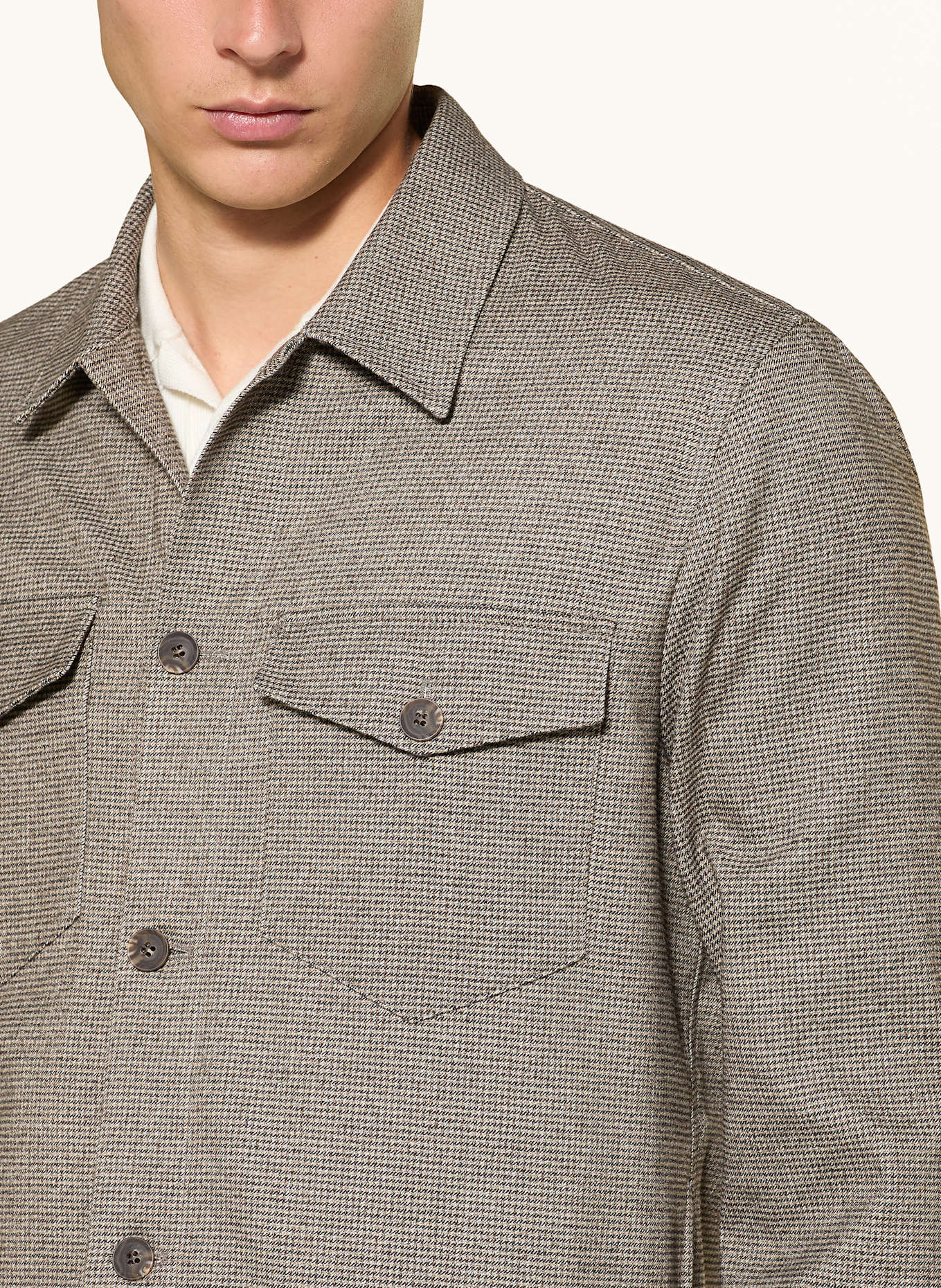 CINQUE Overjacket CIMULTI: 25 BRAUN